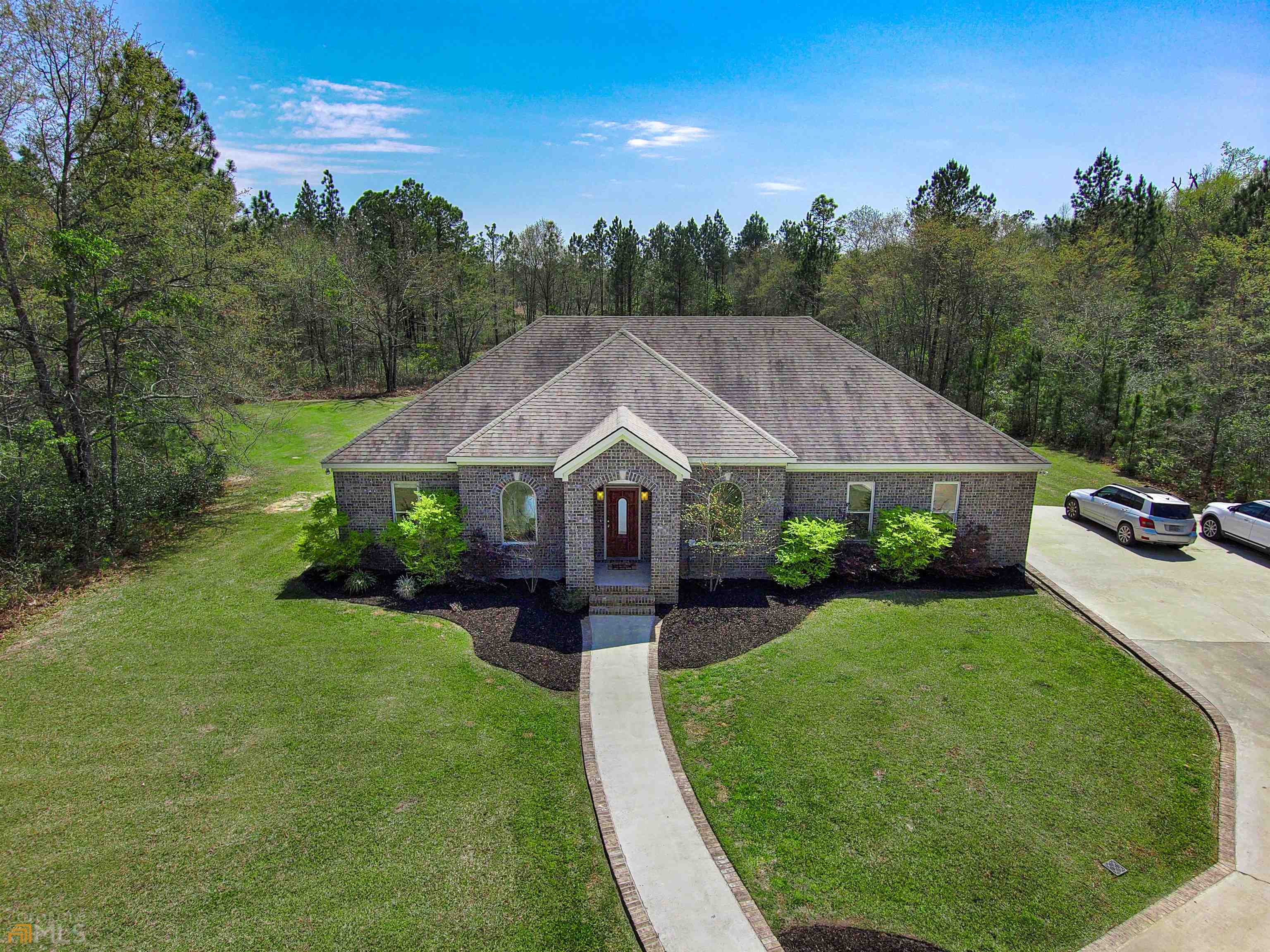 Amazing 3 bed 2 bath home with open floor plan located outside of Brooklet, GA. This home is conveniently located just outside of Brooklet only a few minutes drive into Brooklet or Statesboro. With a little over 12 acres of land and a beautiful pool out back, it will not take long to picture yourself enjoying all that this property has to offer. Some of the other features offered on this property include a small pond, a large storage building and a perfect fire pit to enjoy while hanging out in the back yard.