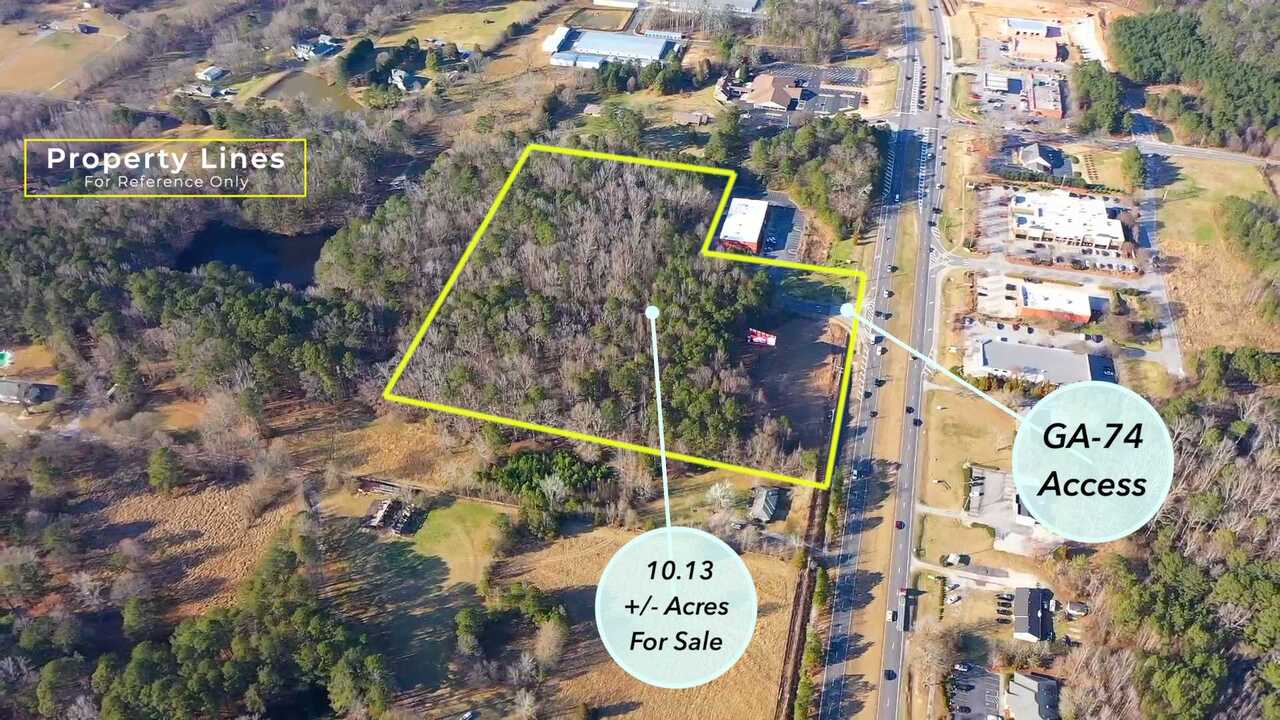0 Senoia Road / Highway 74 10.13+/- ACRES