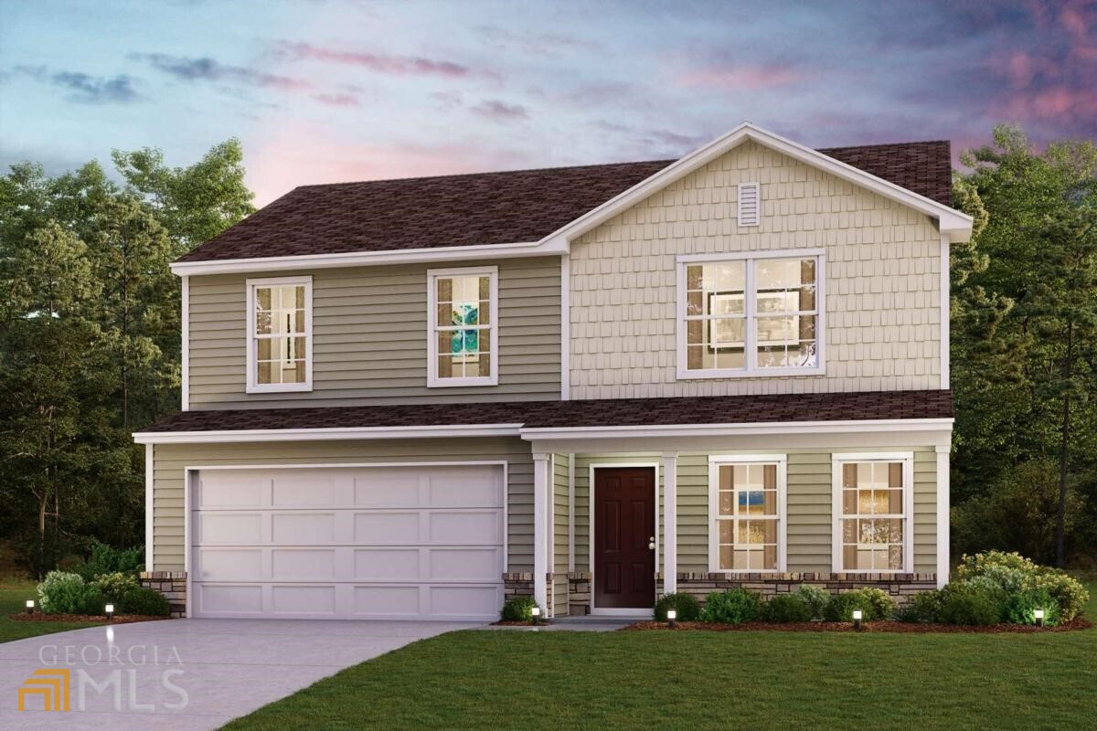 Come check out this BEAUTIFUL NEW 2 Story Home in the Mallard's Lake Community! The desirable Dupont Plan boasts an open design encompassing the Living, Dining, and Kitchen spaces. In the Kitchen, there are gorgeous cabinets, granite countertops, and Stainless-Steel Appliances (Includes Range with a Microwave hood and Dishwasher). There are 1 bedroom and a full bathroom on the 1st floor. All other bedrooms, including the primary suite, are on the 2nd floor. The primary suite has a private bath with dual vanity sinks and a walk-in closet. The other 2 bedrooms are well-sized and share another full-sized bath. This desirable plan also comes complete with an additional Loft Space and a Walk-in Laundry room on the 2nd floor.
