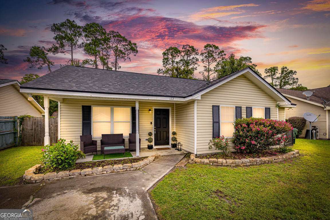Discover this well-maintained 3-bedroom, 2-bath home offering 1,119 square feet of comfortable living space with NO HOA! Featuring LVP and tile flooring throughout, this home combines durability with style. The kitchen includes a functional breakfast area, perfect for casual dining. Step outside to enjoy a large, fenced yard. The roof is less than one year old, giving you peace of mind. Conveniently located near shopping, dining, and everyday essentials, this home offers both comfort and location-schedule your showing today!