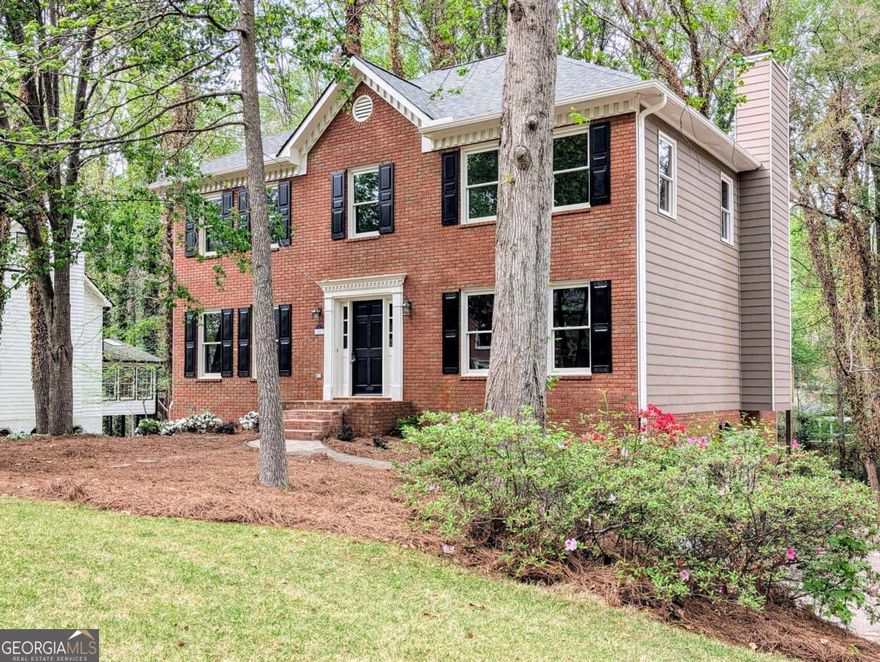 Welcome to this beautifully renovated 5-bedroom, 3.5-bathroom home, where modern elegance meets classic charm. Every corner of this home has been thoughtfully updated to provide comfort, style, and functionality, making it the perfect place for families of all sizes. This expansive 5-bedroom home offers generous living spaces, with an traditional floor plan perfect for entertaining or relaxing with family. The renovated kitchen is a culinary dream, featuring stainless steel appliances, custom cabinetry, Quartz countertops, sunny breakfast room for casual dining with access to expansive deck. The luxurious master suite is a true retreat, featuring a walk-in closet and a spa-like en-suite bathroom with a soaking tub, separate shower, double vanities, and modern fixtures.  With 3.5 tastefully renovated bathrooms, youCOll appreciate the high-end finishes and attention to detail throughout. The finished basement offers additional bedroom space, full bathroom and sitting area. Access to covered patio and expansive deck for views of the creek. Enjoy your own private oasis with a spacious backyard, ideal for hosting gatherings, playing, or relaxing outdoors. Gorgeous hardwood floors flow throughout the main living areas, while recessed lighting and modern light fixtures create a warm and inviting atmosphere. This home has been fully renovated, including brand-new windows and a new roof, new main level furnace, new water heater, new garage doors, new flooring throughout, interior and exterior paint, new deck, new appliances, new vanities, newly tiled bathrooms, new cabinetry in kitchen and all bathroom. Fully renovated ensuring energy efficiency and long-term durability and peace of mind.  Conveniently located near top-rated schools, parks, shopping, and dining, this home offers the best of both convenience and privacy.  Don't miss your chance to own this turn-key property in a highly desirable neighborhood. Schedule a showing today!