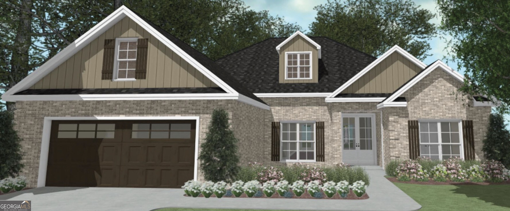 DRIGGERS CONSTRUCTION PRESENTS THE WILLOW A PLAN! All brick, approx 2000 sq ft with 4 bedrooms and 2 full baths. This home also has an additional flex room for an office or playroom. Open floor plan with granite counters in kitchen and luxury vinyl plank flooring in all main areas.There is an electric fireplace with brick surround in great room for those cooler nights. Master suite has double vanities, custom tile shower and a garden tub. Sod and Sprinkler in front, sides and 10 ft off back of home. 2" wood faux blinds are included. Completed 12/15/25.
