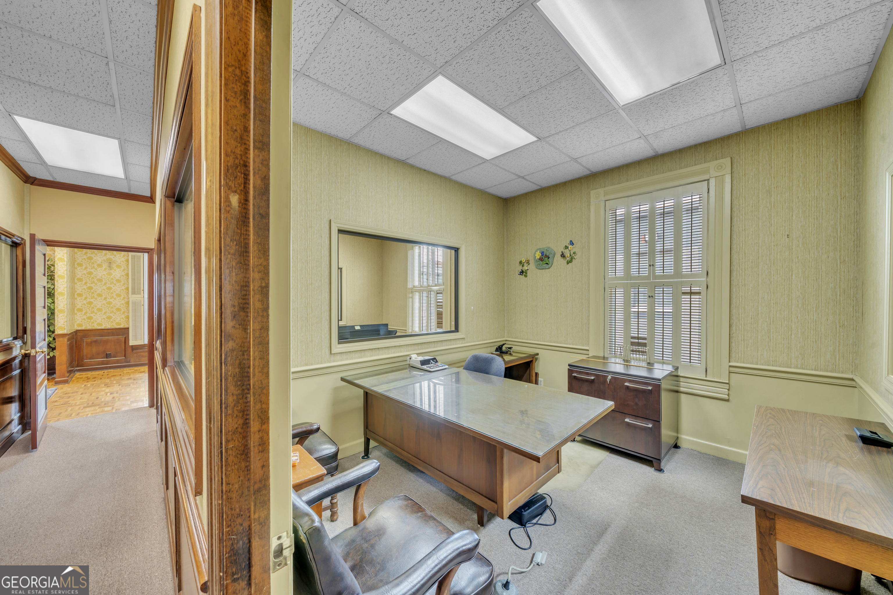 Discover flexible, turnkey office space in the heart of Downtown Macon at Tucker Coworking. Suite #4 at 765 Walnut Street is a furnished private office available for lease on a monthly basis-perfect for entrepreneurs, remote workers, or growing teams. Enjoy the ease of an all-inclusive rental with utilities, Wi-Fi, and shared amenities included. Located in a vibrant, collaborative environment, this space offers professional comfort with the freedom of short-term commitment. Move in, plug in, and get to work-Tucker Coworking makes it easy.