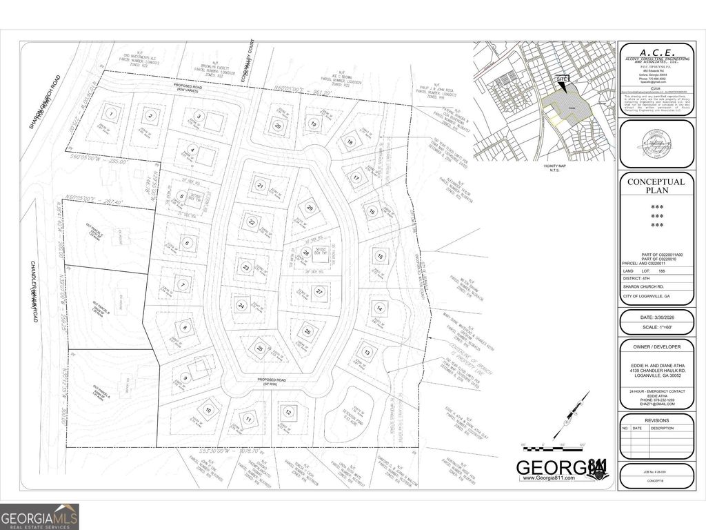 Photo of 0 Sharon Church Road, Loganville, GA 30052 (MLS # 10738323)