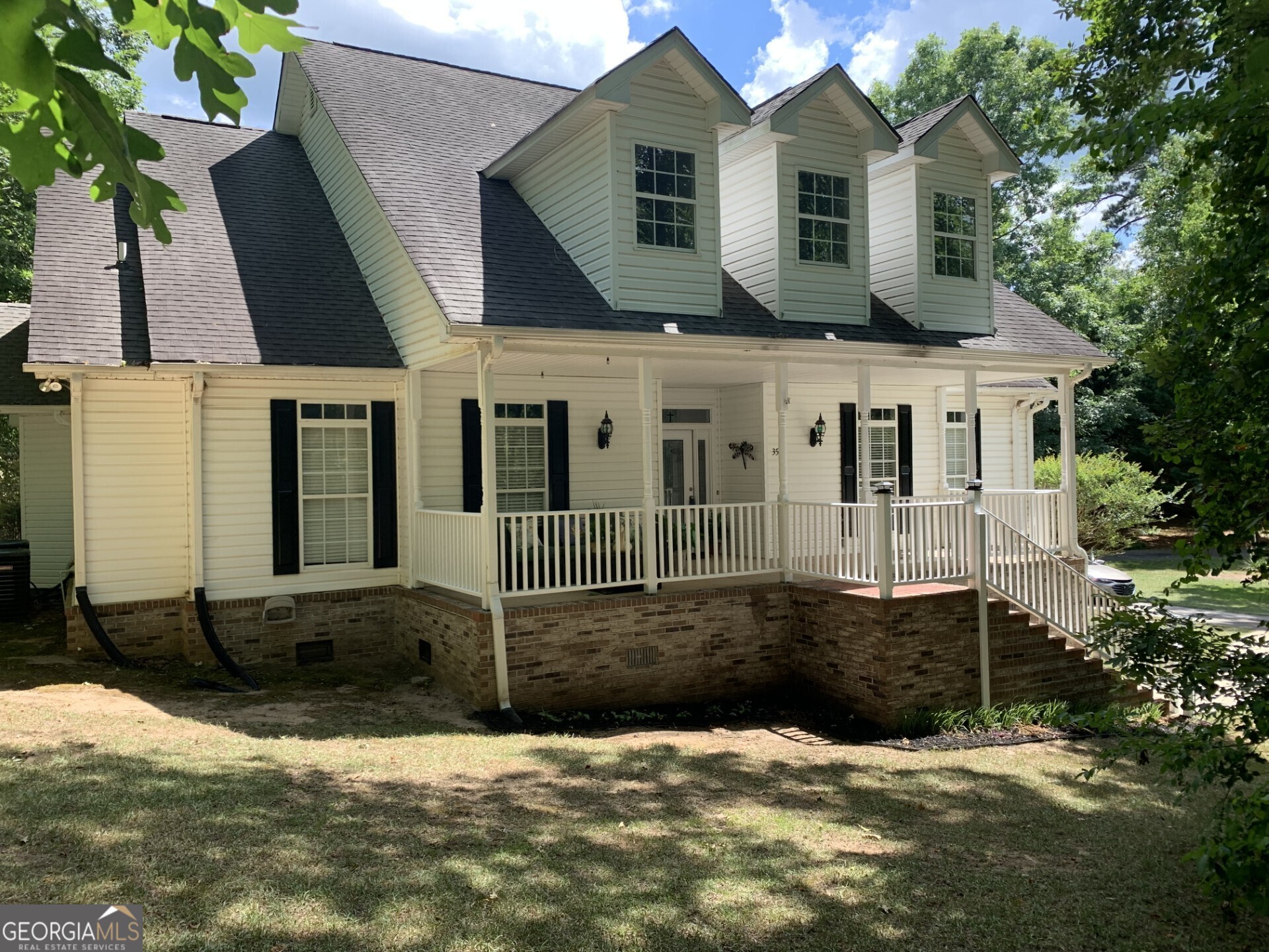 COME LOOK AT THIS CUSTOM HOME FROM ENTERING THE HUGE FRONT PORCH BEAUTIFUL FOYER INTO GREAT ROOM DINING ROOM AND A TO DIE FOR KITCHEN AREA WITH LAUNDRY ROOM AND EXTRA VERSITLE ROOM EXTRA LARGE MASTER BEDROOM WITH A CUSTOM MASTER BATH THE OTHER TWO BEDROOMS HAVE A JACK AND JILL BATH THE BONUS AREA UPSTAIRS GIVES YOU MANY OPTIONS FOR EXPANDING. BUILDING OUT BACK COULD BE WORKSHOP OR APARTMENT ALL OF THIS OVERLOOKING YOUR PRIVATE LAKE ON TWO SIDES CURRENT AS IS APPRAISAL EASY COMMUTE TO 120