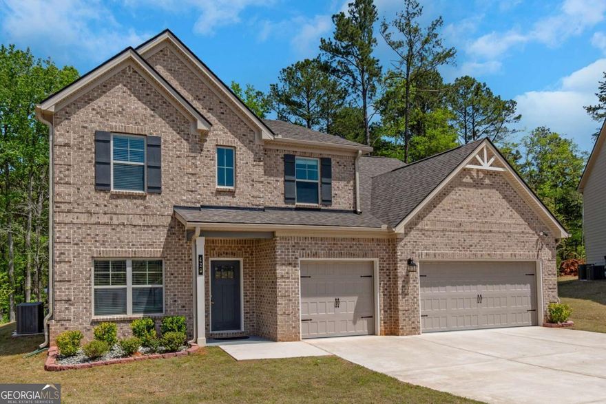 $10,000 Buyer Bonus - for Closing Costs, Repairs, or Upgrades!    Discover effortless luxury in this 2022 DRB-built Rainer Plan (formerly the Roosevelt III) located in The Registry. Freshly painted and move-in ready, this home blends modern design with timeless comfort - every detail crafted for the way you live today.    Step into an airy open floor plan where natural light fills the spacious great room anchored by a cozy fireplace. The chef's kitchen dazzles with a quartz island, double ovens, gas cooktop, and painted cabinetry - perfect for family gatherings and entertaining friends.    Your main-level owner's suite offers spa-like tranquility with a freestanding soaking tub, tiled floors, and elegant finishes. Upstairs, a loft and media room provide flexible space for work, play, or movie nights.    Enjoy luxury vinyl plank flooring throughout the main level, a covered back porch for relaxing evenings, and a three-car garage with plenty of room for vehicles, storage, or hobbies.     Seller is offering $10,000 toward closing costs, repairs, or upgrades - your choice!    This home delivers space, sophistication, and convenience in one stunning package.  Schedule your private tour today and make this home yours.