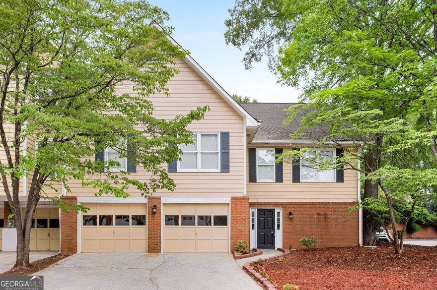 Welcome home to this beautifully renovated townhome located in the prestigious Johns Creek / Alpharetta area within the Riversong subdivision. This 3 bedroom 2 bathroom "end unit" home boasts an open floorplan with new upgrades including fresh paint (both interior and exterior), a new garage ceramic coated floor, new light fixtures throughout, remodeled kitchen and bathrooms, new window and door hardware, new doorbell, new carpet, landscaping, and so much more! This unit is situated on the end with a large front and backyard that is beautifully landscaped and allows a ton of natural sunlight. Additionally there is a large 2 car garage that is deep enough to fit a third car! The owner's suite has a renovated master bathroom with a huge double vanity and a tiled walk-in shower. There are oversized second and third bedrooms, a large living room, and fireplace. There is a craft/utility room on the main level that could easily be converted into a third bathroom / kitchen area. The owners have received a quote for this work and part of it may be negotiable in the offer. The quote has been loaded with the home documents.   Rentals are allowed, so all investors are welcome! Sellers are motivated! Excellent location close to 400 and 141, with tons of nearby grocery stores, restaurants, shopping, schools, and more.