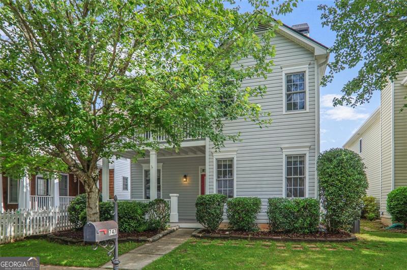 Welcome to this beautifully maintained 3-bedroom, 3-bath home nestled in a quaint, Marietta community! Ideally located near I-75, Truist Park, and Kennesaw State University, this home offers unbeatable convenience paired with top-rated Cobb County schools. Inside, you'll find spacious living areas, a kitchen with stainless steel appliances, and generous bedrooms-perfect for families or anyone who loves to entertain. The neighborhood features fantastic amenities, including a swimming pool, a playground, and serene nature walk. Don't miss this opportunity to enjoy comfort, community, and connectivity all in one place!