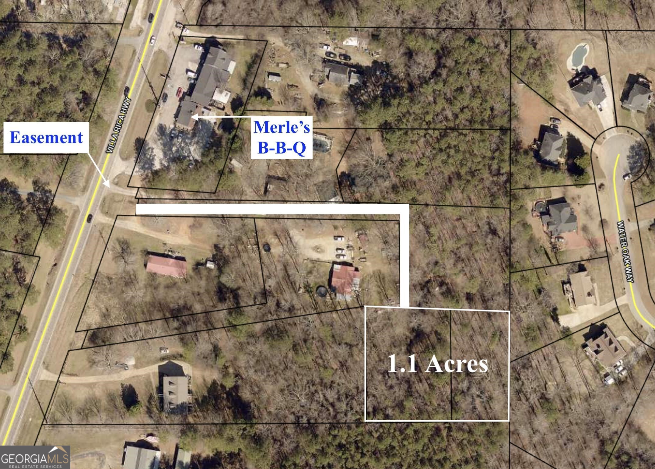 Over an acre of land tucked away and set back off of the road surrounded by wooded lots just waiting to be developed into a private and secluded homestead. Just minutes from Dallas, GA and Hiram, GA, this very buildable parcel would be a great location for a new home in a wooded setting with quick and easy access to Highway 61. All utilities are nearby. No subdivision, covenants, restrictions or HOA.