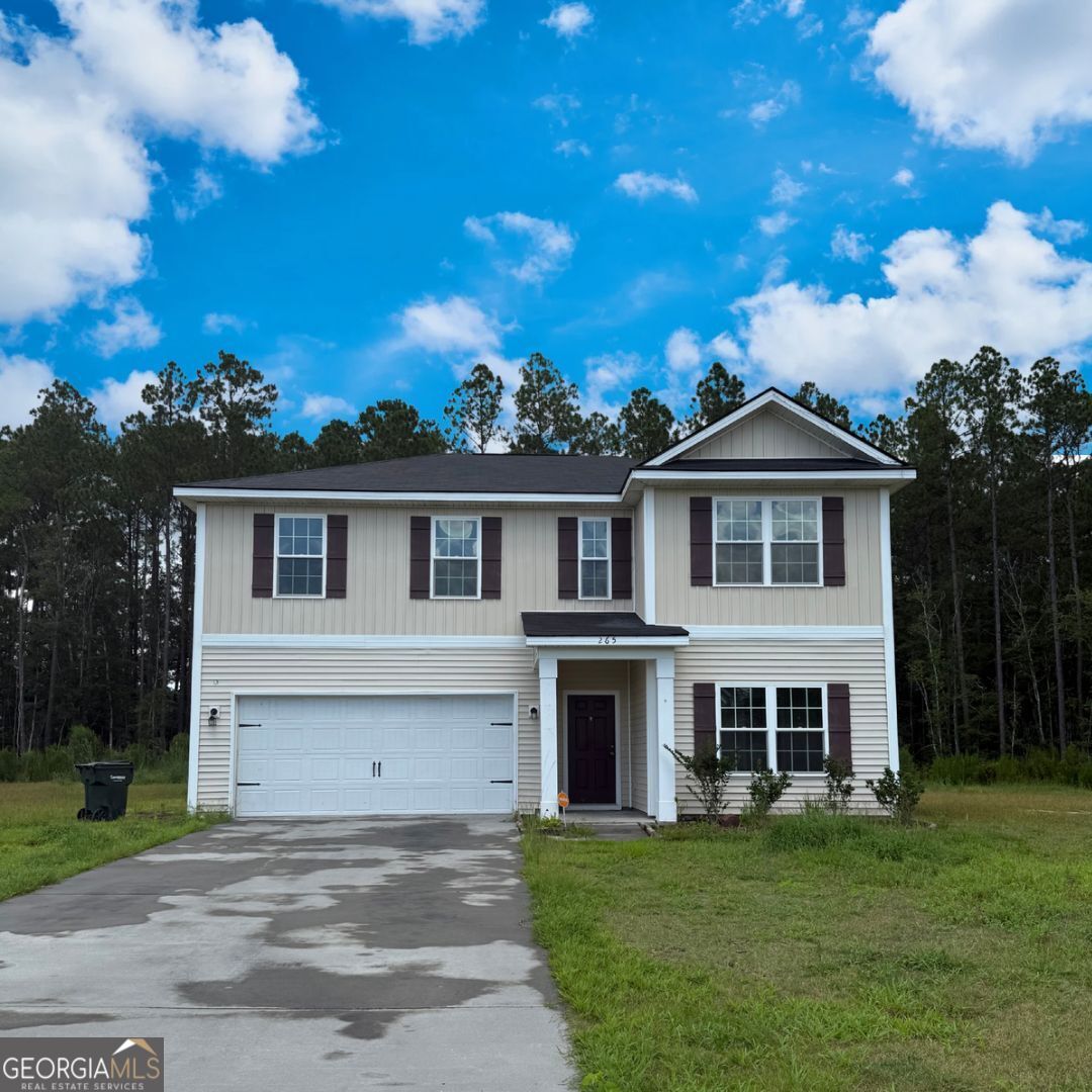 Investor Special! This 5 bedroom, 3 bath home is full of potential and is being sold as-is. The first level features a spacious main living area that opens to the dining space and kitchen with a breakfast bar. A bedroom and full bathroom on the first floor offers added flexibility. Upstairs includes four additional bedrooms, a laundry room, and a nice-sized media room; ideal for relaxing or entertaining. Located in a quiet cul-de-sac, this property is a great opportunity for investors or buyers ready to renovate and make it their own.