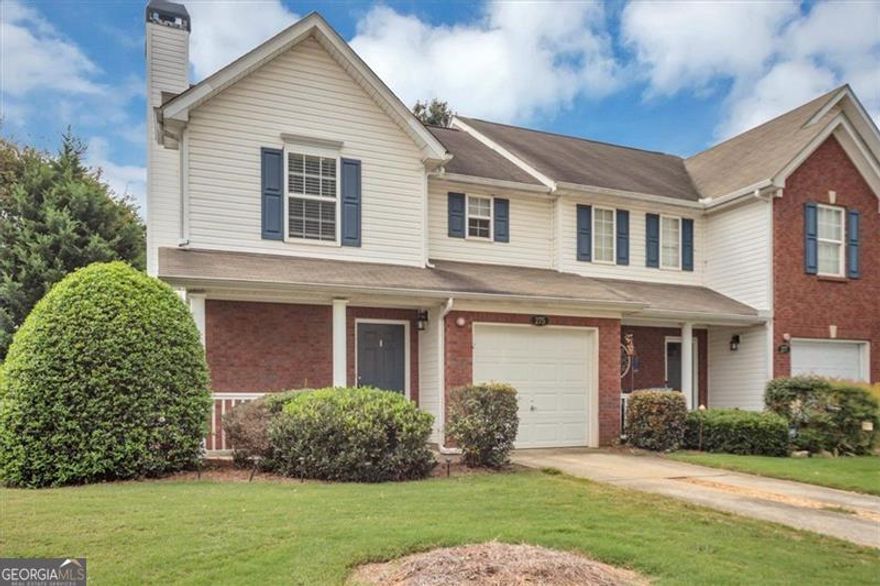 Recently updated 2 bed, 2 bath end unit townhome. Conveniently located to grocery, shopping & restaurants. Features new flooring on the main level, stairs, loft & both bathrooms. Newer appliances include Refrigerator, Stove, Dishwasher & Dryer. All appliances including Washer & Dryer stay with home. HVAC just replaced in October, 2024. Water Heater replaced in 2025. Real Wood Fireplace.