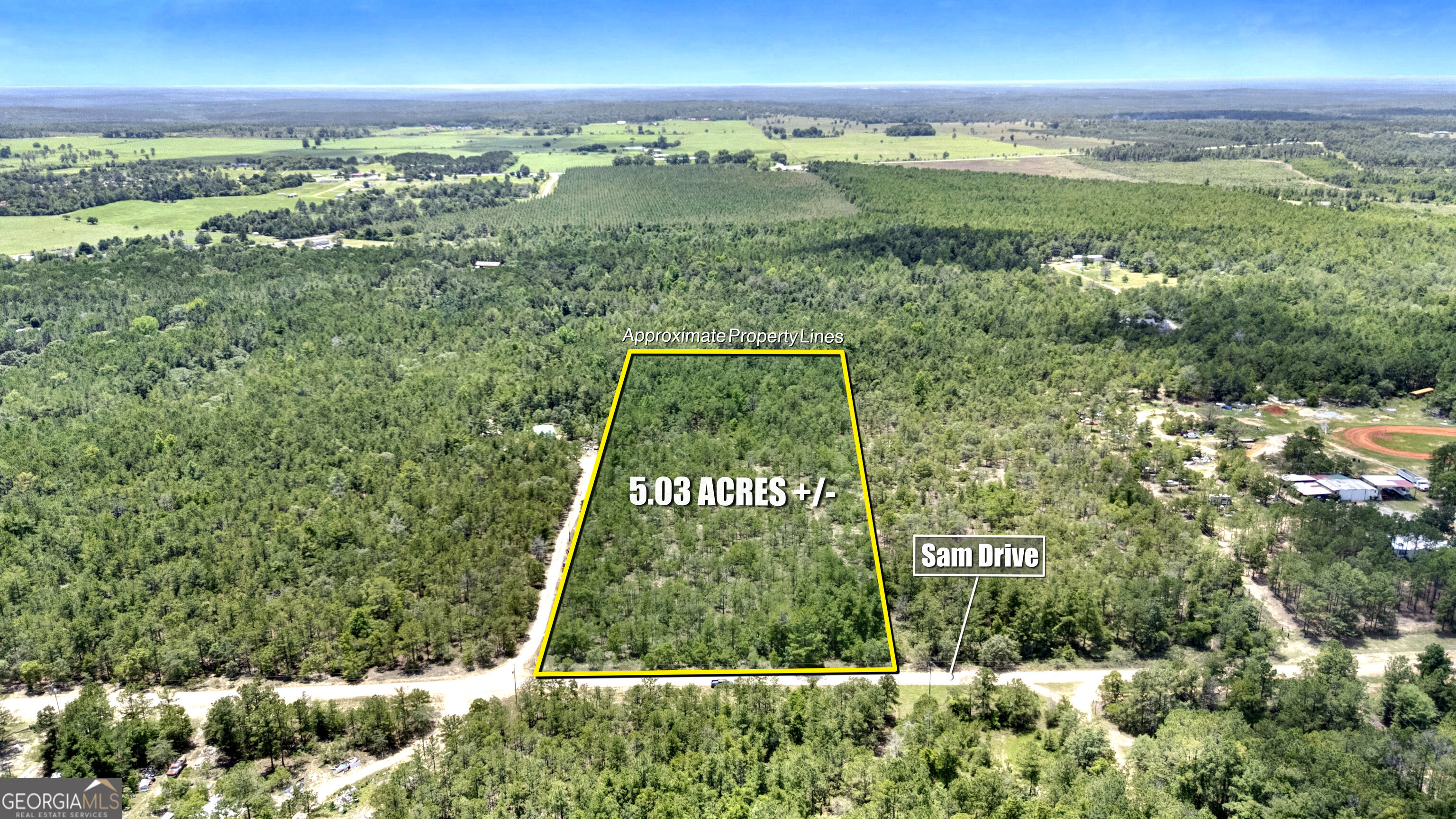 This 5.03-acre residential lot in Mauk, GA, offers a rare blend of accessibility and potential. It features flat terrain, mature trees, and direct road access via Sam Drive. The property is not located in a flood zone or wetlands, ensuring a solid foundation for construction. With no HOA and minimal restrictions, this lot is ready for your vision. Ideal for builders, investors, or anyone seeking a great land opportunity with room to grow. Perfect for those looking to build or invest in a steadily developing region. Situated in Marion County, this parcel is approximately 7.6 miles from Marion County Middle/High School and 12.8 miles from Moss Elementary School . Nearby attractions include the Pasaquan arts site and the Federal Road Heritage Park, which commemorates a historic stop by Marquis de Lafayette during his farewell tour. Buyers are encouraged to verify boundaries by conducting a survey during their due diligence period. For more information or to schedule a viewing, please contact us today.