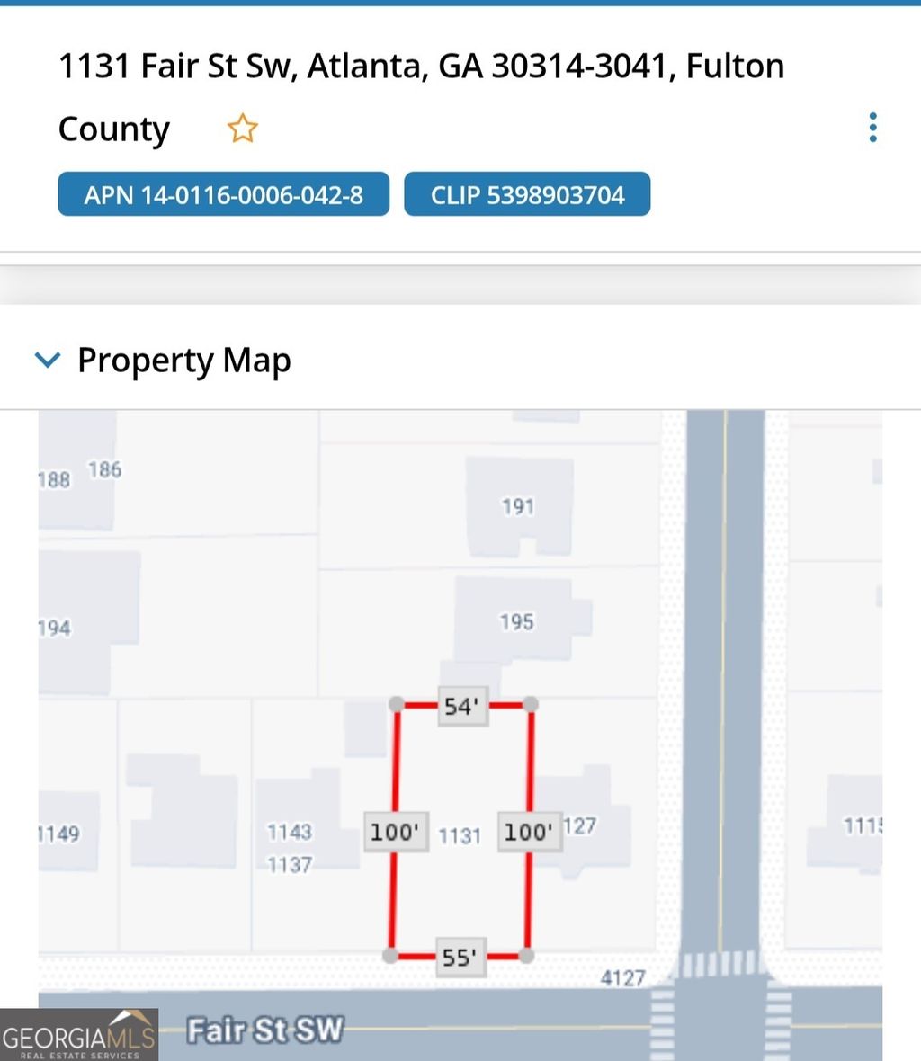 Photo of 1131 Fair Street SW, Atlanta, GA 30314 (MLS # 10696512)