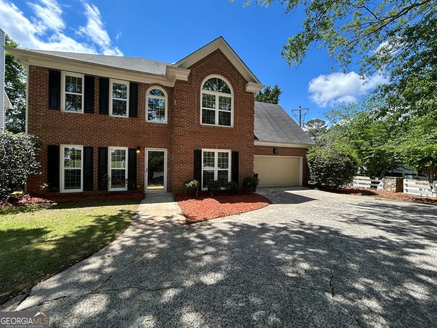 Wonderful brick home just a short drive to Halcyon, GA400, multiple parks, and tons of shopping and restaurants. Tons of natural light in the 2 story former and throughout home. Formal living and dining room. Updated kitchen with soft close cabinetry overlook family room with cozy fireplace. Stunning updated master bathroom with soaking tub and walk in shower. Large level fenced yard and patio to enjoy the outdoors. Sorry, no pets allowed.    Excalibur Homes does not advertise on Facebook or Craigslist. Be advised that the sq ft and other features provided may be approximate. Prices and/or availability dates may change without notice. Lease terms 12 months or longer. Application fee is a non-refundable $75 per adult over 18 years of age. One-time $200 Administrative fee due at move-in. Most homes are pet-friendly. Breed restrictions may apply. Rental insurance required.