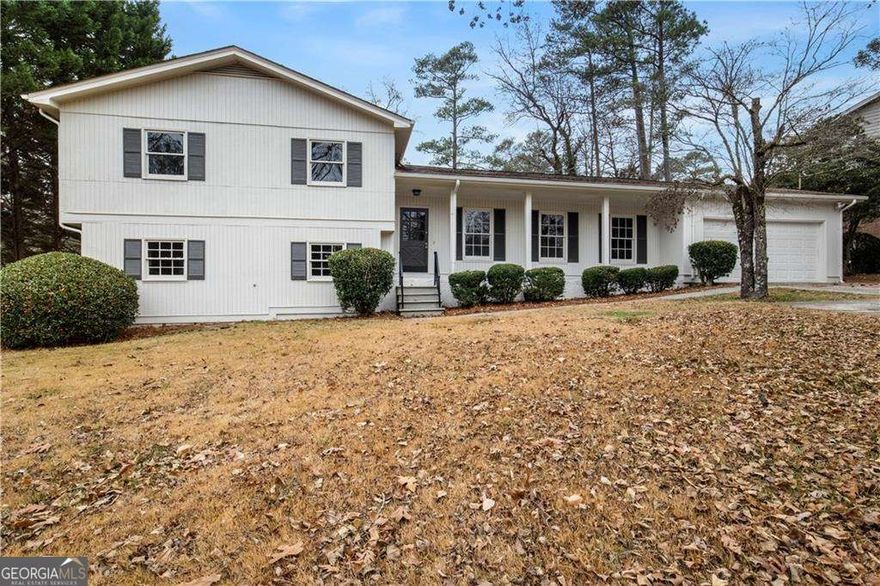 Beautifully Renovated Family Home for LEASE in East Cobb. Location, Location and Modern Amenities! This charming split-level home in East Cobb has undergone a total renovation and is ready for you to move in. Located in a prime area with top-rated schools including Murdock, Dodgen, and Pope, this house offers the perfect blend of convenience and comfort. Completely remodeled, painted, and updated. Brand new kitchen with stainless steel appliances, including a refrigerator. Lovely breakfast area in the kitchen. All three bathrooms are new and feature modern upgrades, including frameless showers. Main level includes a living room, dining room, and family room with fireplace. Access to recently updated deck and backyard from the family room. Terrace level with a huge multi-use bonus room for a playroom, office, fitness area, TV room, or any needs you may have. Large backyard with plenty of room for outdoor play. Close to parks, grocery stores, numerous restaurants, and shopping conveniences in East Cobb.