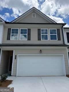 Ask About Our Incentives! Modern Luxury Townhome in Rivershire Place - Villa Rica, GA This townhome is located in the desirable Rivershire Place community in Villa Rica. Thoughtfully designed with a modern open-concept layout, high ceilings, and a full smart home technology package. The kitchen features 42" white cabinets, granite countertops, tile backsplash, stainless steel appliances, a large island, and pantry-perfect for everyday living and entertaining. The oversized owner's suite includes a spacious walk-in closet and a spa-inspired ensuite bathroom with an oversized tiled shower. All rooms come equipped with 2" faux wood blinds for comfort and privacy. Prime Location: Minutes from I-20 and Downtown Villa Rica, with a variety of shopping, dining, and recreation options nearby-including Sweetwater Creek State Park and Arbor Place Mall. Interior photos are stock images of the decorated model home with the same floor plan. Schedule your showing today to tour the actual home!