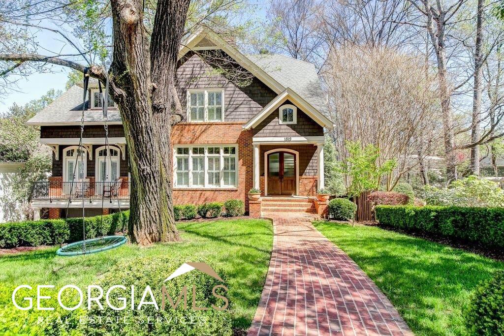 Morningside at its very best, describes this handsome light-filled custom-built home that is loaded with charm, warmth, and style, all in pristine, move-right-in-condition. This home enjoys one of, if not the Best Backyard in all of Morningside- check out the photos. This backyard embraces all that is children and adult recreation without needing to go to a park! Equipped with a basketball half court/ sport court, sunken fire pit, and level lot with enough space for the sports enthusiast. The front door opens to reveal a two-story dramatic foyer with a striking staircase and glistening hardwood floors throughout. Main level features an oversized living room currently used as a dining room. Highly sought-after open floor plan with an outstanding kitchen great room combo with built-ins and a fireplace. Embraces outdoor living with a separate screen in porch and rear deck with views of the outstanding backyard. The spacious dining room is currently being used as a playroom. Second level features an exceptional master suite as cozy as it gets with a fireplace, spa-like bath, and LARGE walk-in closet. Second level is complete with two large guest bedrooms and a super sweet bathroom. Third level features a large en-suite guest bedroom with a separate play area or office. Terrace level enjoys a home gym, walk-in temp control wine cellar, TV/ hangout area with an abundance of natural light, a fifth en-suite bedroom, 10+++ mudroom room, and an oversized 2-car garage. This is one of those exceptional homes that rarely comes available. It is extremely well done and loaded with extra high-quality features and details.