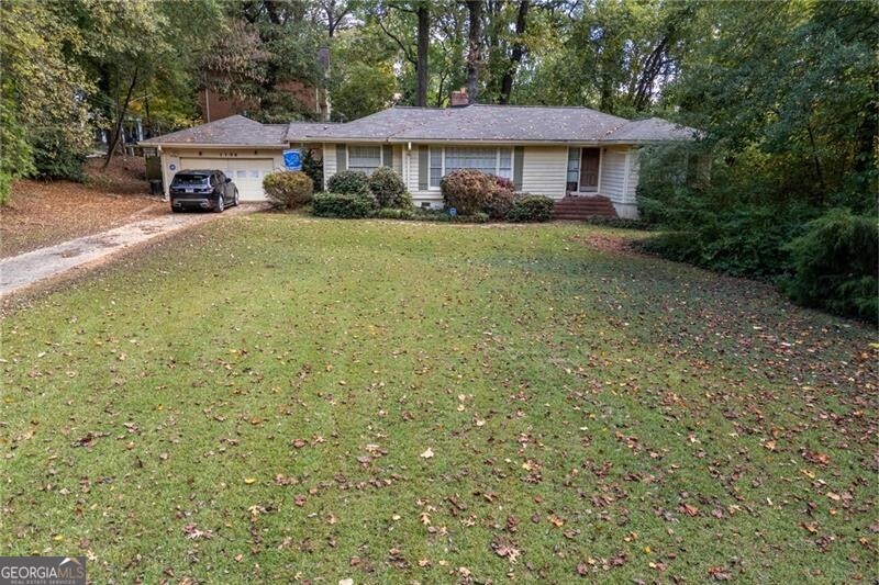 Amazing opportunity for rental/investment property or new construction on 2 approved lots. Prime location at North Druid Hills Road and Goodwin Place. Close to I-85, Lenox Mall, Phipps Plaza, Brookhaven, Buckhead. Lot split approved by City of Brookhaven and DeKalb County (Lot 1 = .281 acres / Lot 2 = .239 acres).