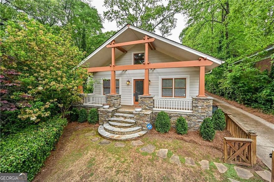 Modern design, award-winning bungalow (Best Infill Design/Historic District) in sought-after Winnona Park! This 3 bedroom/2 bathroom home is available for immediate move-in! The home features high ceilings, open floorplan, new carpet/paint throughout. Enjoy gleaming hardwood floors in the entry area, kitchen & dining room areas. The kitchen is complete with high end granite, stained cabinets, eat in bar overlooking living room & dining room. Large spacious master suite is carpeted with vaulted ceilings, walk-in closet, separate tile tub & shower. The backyard is perfect for entertaining w/stacked stone fireplace & built-in granite grilling area & fenced yard. Amazing location - close to downtown Decatur and Oakhurst! Walk to parks, MARTA, breweries, shops, and everything downtown Decatur has to offer. Three blocks from Winnona Park Elementary school, and less than a mile to the new 77-acre Legacy Park, the largest green space in the City of Decatur. Washer/dryer included. Pets allowed with $500 one-time pet fee. Available now!