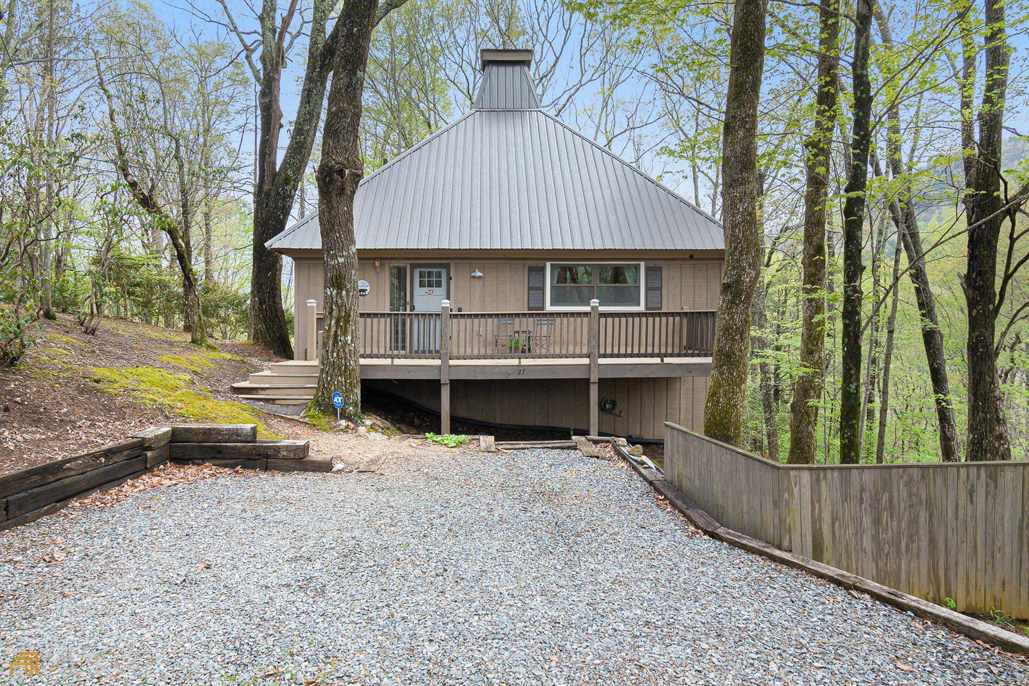 It's your Lucky Day! By no fault of the sellers--This Cabin Cutie is BACK ON THE MARKET & at a Fresh New Price! Made for snugging up and sleeping 8 comfortably with the dining space to match! Recently updated Double Paned Windows, Kitchen Cabinetry, Appliances, Floors, Walls, Insulation, Crawlspace Encapsulation...so many perks...Like New! Listen to the birds chirping in the trees from your fabulous screened in porch or while away the hours with all of the benefits of the Walnut Mountain Community-Lakes for fishing, trails, creeks, a Tennis Court, Swimming Pool, Basketball Court and so much more-And All Only a quick jaunt to Downtown Ellijay, Vineyards, Breweries, Shopping and Eateries. Short term rentals ARE Allowed. Currently a second home. Sold FURNISHED/TURN KEY-This is The Mountain Experience!