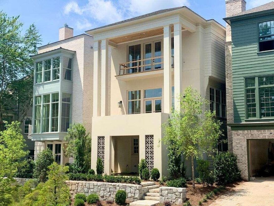 Delmont by Hedgewood Homes unveils 4 levels of ultimate luxury with this stunning new construction single family home enjoying an expansive rooftop terrace with fireplace, sweeping Buckhead skyline views, an elevator, 2 grand balconies overlooking DelmontCOs exclusive saltwater swimming pool, a designer-curated kitchen featuring custom-crafted cabinetry, scullery, and large walk-in pantry, and elegant finishes hand selected by HedgewoodCOs award-winning design team. Delmont is a European-inspired community offering residents a low maintenance lifestyle with a professional gardener tending to the communityCOs verdant private gardens. Located just steps from the renowned Atlanta International School, the Shops & Restaurants of Buckhead Village, Frankie Allen Park, Publix, and much more, Delmont is graced with distinguished architecture, exquisite finishes, and an unparalleled Buckhead location. Home is under construction. Photos are of similar homes built by Hedgewood Homes. Act now for the opportunity to customize your finishes with nationally renowned designer, Pam Sessions, and the Hedgewood Homes Design Team.