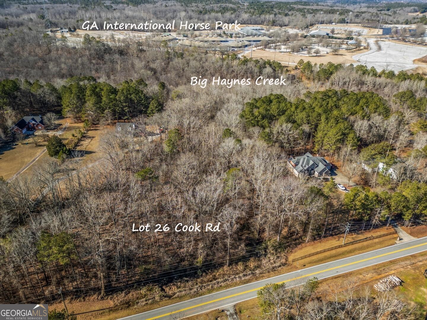 Welcome to your new home site. This 4.6-acre tract that backs right up to Big Haynes Creek near the Georgia International Horse Park will provide you with several options for your dream home to become your reality. Take advantage of nearby hiking trails and beautiful scenery with incredible wildlife. Contact me today for all inquiries.