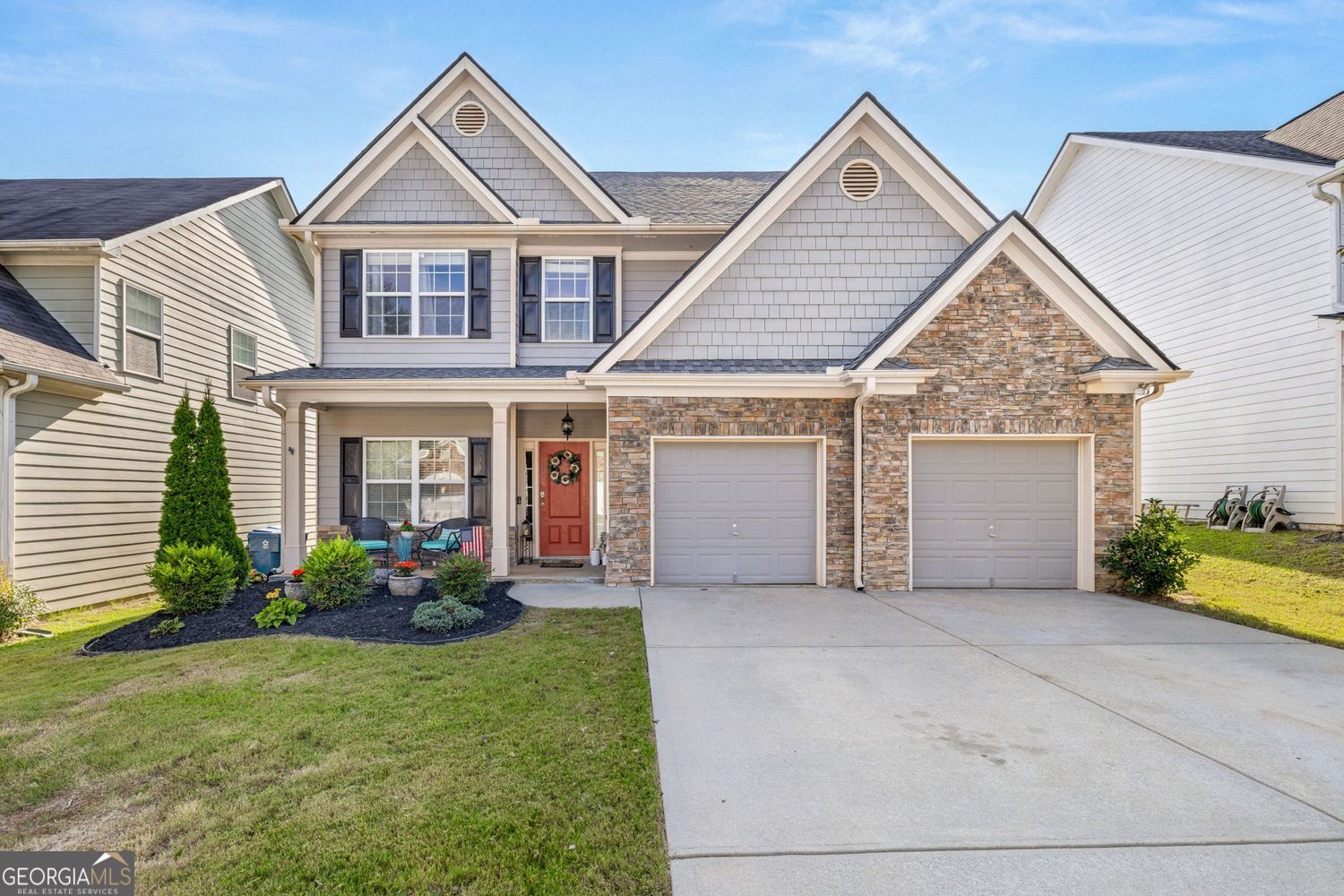 Welcome Home to 7062 Grand Hickory Drive! This beautifully maintained 4-bedroom, 3-bathroom home offers the perfect blend of comfort, convenience, and modern upgrades in the highly sought-after Mulberry Park community. Ideally located just minutes from Northeast Georgia Medical Center, Chateau Elan, I85, and a variety of restaurants and shopping, this home provides unbeatable access to everything Braselton has to offer. Inside, you'll find a spacious, light-filled layout with new appliances, an inviting kitchen, and generous living areas ideal for everyday living or entertaining guests. The fully fenced private backyard offers a peaceful retreat - perfect for relaxing, or enjoying quiet evenings outdoors with added privacy. Key updates include a roof and HVAC system less than 3 years old, ensuring peace of mind and energy efficiency. As a resident of Mulberry Park, you'll enjoy exceptional community amenities including a swimming pool, playground, tennis courts, and pickleball courts - all designed to enhance your active lifestyle. Whether you're looking for your forever home or a smart investment in a growing area, this move-in-ready gem has it all. Call today for your private tour!