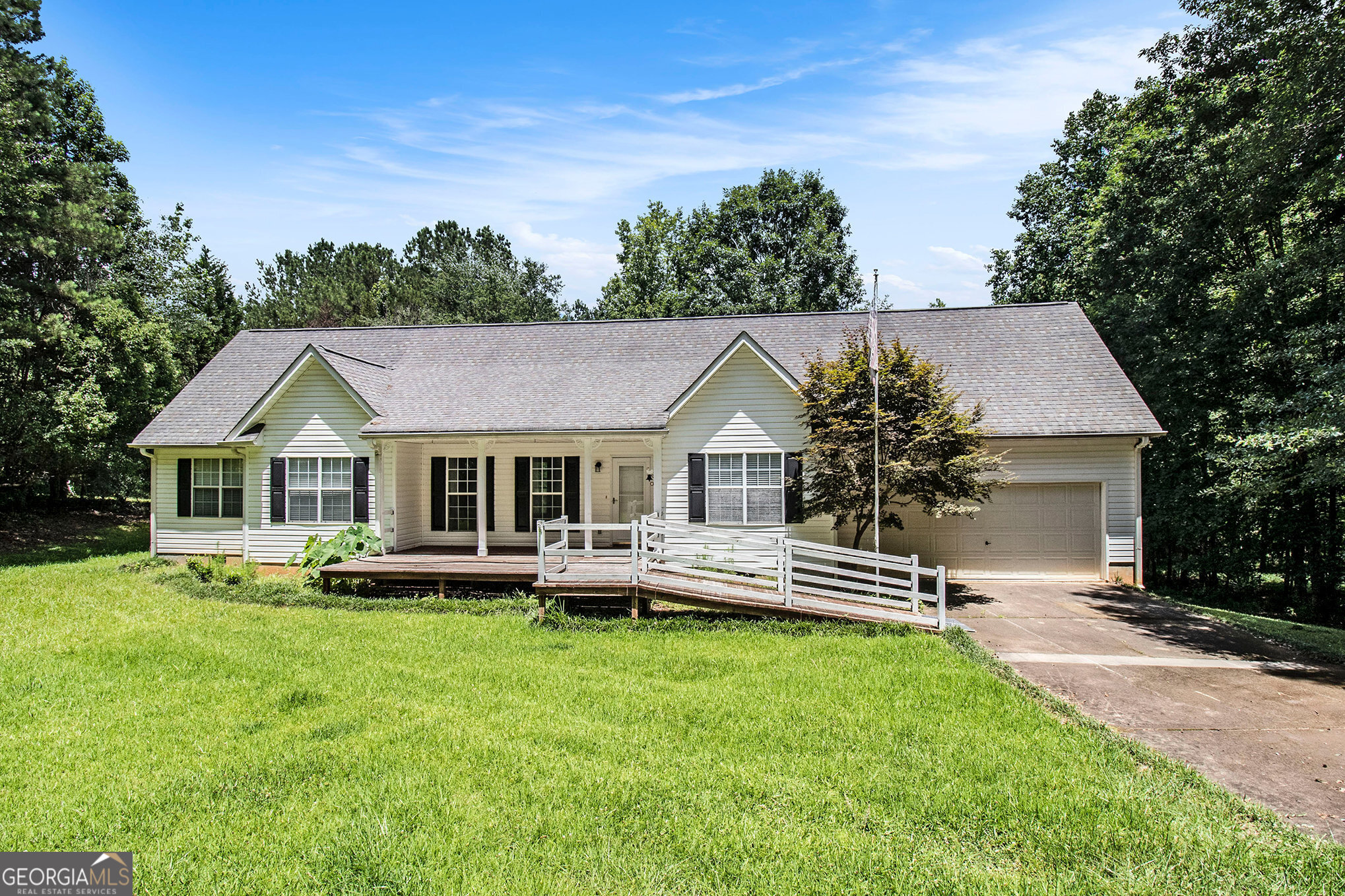 WELCOME TO THIS CLASSIC RANCH STYLE HOME ON OVER 3 ACRES IN OLA SCHOOL DISTRICT!! As you adventure down the long driveway you will encounter the ultimate in serene privacy. The Home Features An Eat-in Kitchen, Separate Dining, a Family Room With Soaring Ceilings and Wood Burning Fireplace. The Primary Bedroom Has Its Own Bath. The Secondary Bedrooms Are Roomy And Have Ample Closet Space. The Home Also Features A LARGE UPSTAIRS BONUS ROOM. Take In The LUSH LANDSCAPE From The Deck. It's ready for you to make it your own.