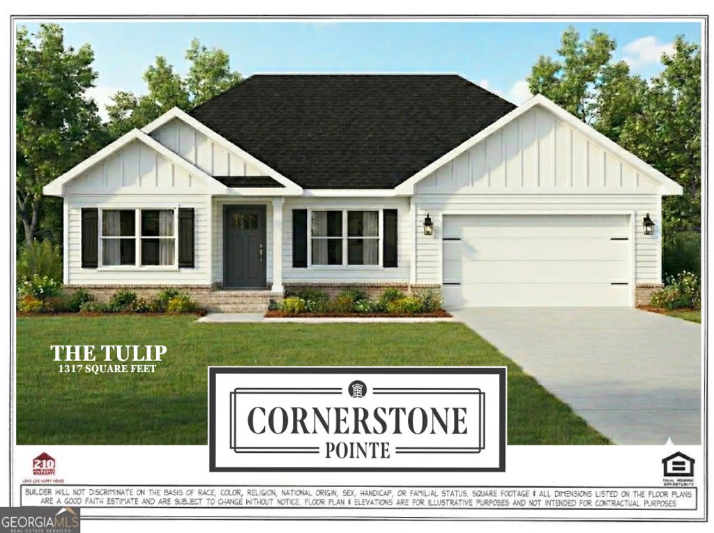 Photo of 201 Cornerstone Drive #LOT 54, Statesboro, GA 30458 (MLS # 10690887)