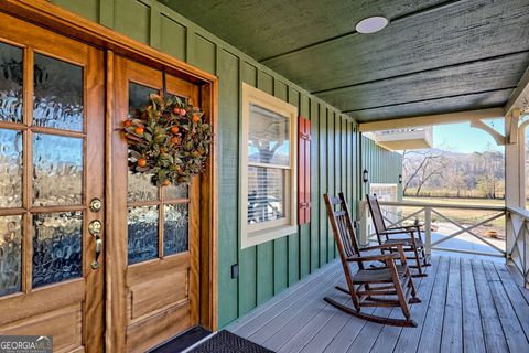 A home in Rabun Gap