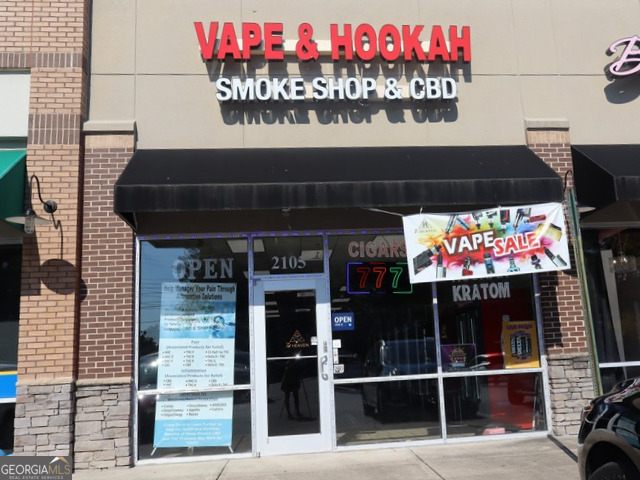 "Established in 2008, this thriving vape and hookah smoke shop located in the heart of Marietta, GA offers an excellent business opportunity. The shop is well-known in the area for its diverse range of products, including high-quality vapes, hookah supplies, cigars, and CBD items. With a fully stocked inventory, stylish furniture, and even slot machines, this turn-key operation is ready for its next owner. Whether you're looking to expand your business portfolio or step into the retail space, this shop offers a solid foundation for success in a rapidly growing market."