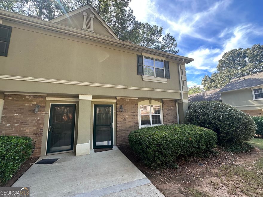 Welcome to Sandy Springs charm with this renovated gem nestled in the coveted Highgate community! Presenting a picture-perfect townhouse with 2-bedrooms, 2.5-bathrooms, kitchen; living room/dining room combo. This home is the answer to your quest for effortless style, uncompromising quality, and educational excellence. With an unbeatable location and over 1,325 square feet of livable space, this home ticks every box on your wishlist. From the moment you walk through the door, you're wrapped in a warm embrace of elegance. The sparkling thermopane windows will flood your space with that glorious Georgia sunshine; while being kind to your wallet. The main-level kitchen is a culinary dream with newer appliances, newer cabinets that'll make even the takeout connoisseur want to whip-up a feast. Let me not forgot the backyard patio that your family and friends will love.  Your kiddos get the creme de la creme of education as the top public and private schools are all around you. After school, why not take the kiddos to the Abernathy Park to play or just walk your fur baby; options are endless. Everything is so close you can practically roll out of bed and into a world of green. As for your weekends, get ready for strolls or spirited outings in downtown Sandy Springs where the unique blend of history and progress creates a tapestry of Southern living at its finest. So here's the deal - homes like this are rare and with a package this sweet, you'll want to jump on it fast. Get ready to make your move because this home is more than just an address; it's your new chapter in the storybook setting of Sandy Springs. Welcome to Highgate - where life is good and your dream home awaits!