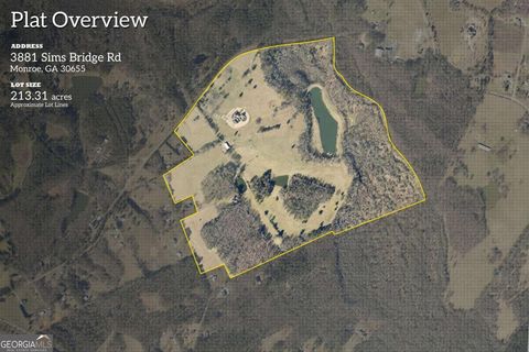 3881 Sims Bridge RD Monroe GA 30656