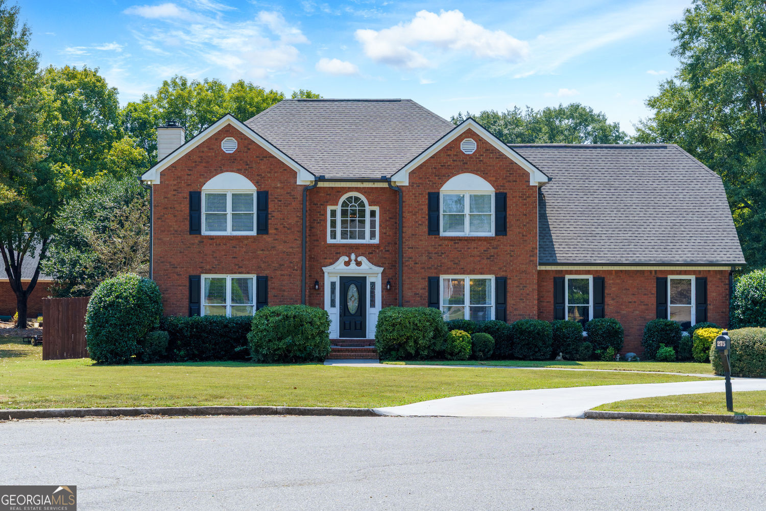 Wonderful 4 bedroom, 2.5 bath home in Cartersville community! This cul-de-sac home in located within walking distance to Cartersville Elementary school and Dellinger Park. Large level lot with covered deck with ceiling fans overlooking the inviting hot tub and salt water inground swimming pool in the fenced backyard. Spacious basketball driveway and two car garage. The eat-in kitchen features built-in cabinetry, a pantry, tile flooring and backsplash, stainless steel appliances include an electric range, refrigerator, microwave, dishwasher, disposal and tankless water heater. Separate dining room with hardwood flooring. Separate living room. Great room with fireplace, built-in cabinets and hardwood flooring. Upstairs you will find the four spacious bedrooms and two full bathrooms. The spacious primary bedroom features a ceiling fan. Enter the spa primary bathroom with built-in cabinets, large vanity, tile shower and soaking tub. Laundry room offers built-in cabinets. Golf cart friendly area near downtown Cartersville which offers delicious restaurants and stores.