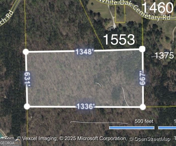 Almost 20 beautiful acres on quite street. Land is on an easement. See survey.