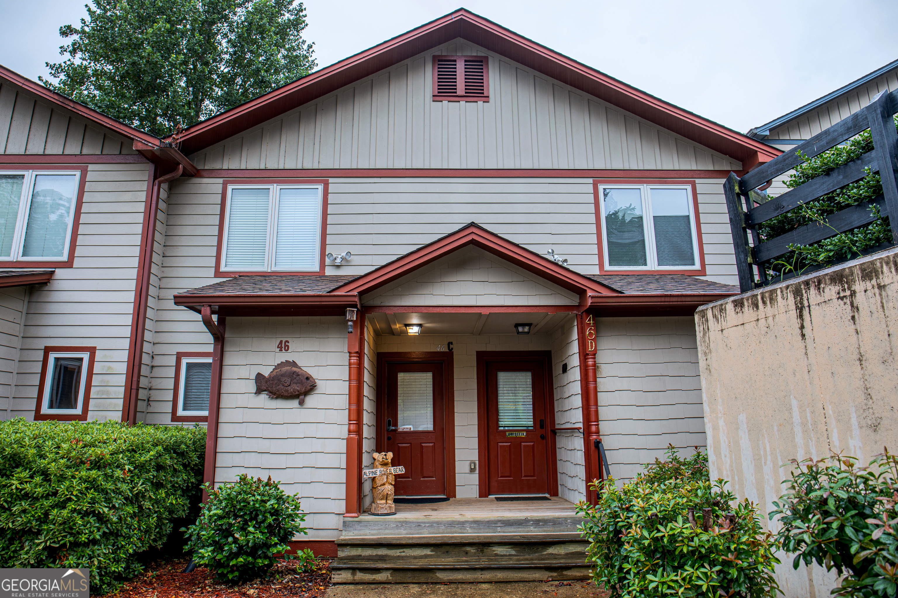 Turnkey Short-Term Rental on the Chattahoochee River in Helen, GA. Just a few minutes from all the best vacation activities, tubing on the river, downtown dining and shopping. This 3 BR/3.5 BA Townhome is being sold fully furnished including all electronics and decor. This is a must see for the person seeking an established income producing property. This home has had many upgrades in the past few years. Upgraded flooring, granite counters in the kitchen & two hot tubs! Enjoy the sights and sounds of the Chattahoochee River from the 2 covered decks and the ground level walk out patio. Call for your appointment today! Frequently rented!