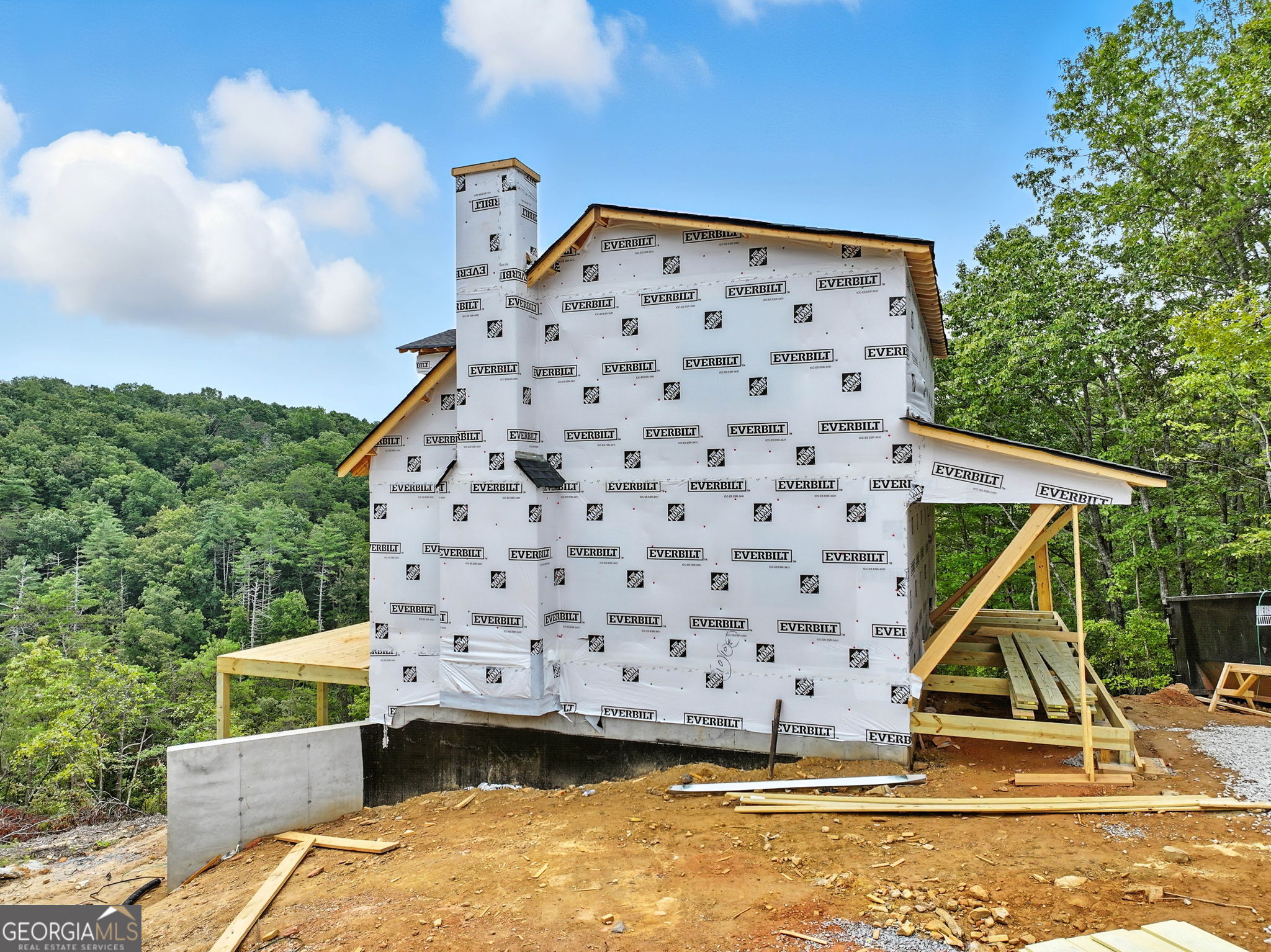 Nestled in the breathtaking North Georgia Mountains, this home is under construction and will offer the perfect blend of comfort and functionality. The main floor welcomes you with a spacious family room, an open kitchen featuring a center island and breakfast counter, a separate dining area, and a handy pantry for all your storage needs. A bedroom and full bath on this level make hosting guests or enjoying one-level living a breeze, while the conveniently located laundry area adds everyday ease. Upstairs, the Owner's Suite awaits with its private full bath and walk-in closet, offering a relaxing retreat. A versatile loft space on this floor is ideal for a home office, cozy den, or creative studio. The finished basement expands your living space even further, featuring an additional bedroom, a full bath, and a recreation/game room perfect for entertaining or relaxing. Don't miss this opportunity to own a beautiful new home in one of North Georgia's most scenic locations!