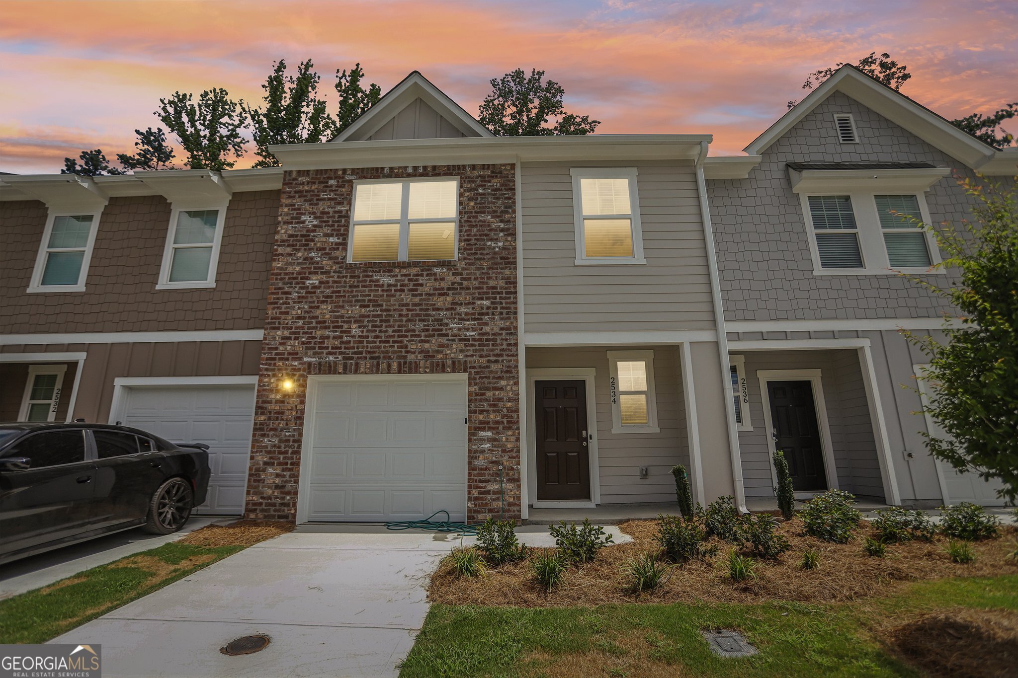 ***New Construction Under $300K in South Fulton Fastest Selling Gated Community*** Starlight Homes new townhomes are move in ready with standard upgrades such as stainless steel appliances and granite countertops and 1car garage. You can enjoy more time with family and friends because landscape maintenance is FREE along with FREE pool access. Aviary Park is the ideal location close to HWY 285 HWY 20 and HWY 75 which makes traveling to and from the neighborhood very easy. This great location is close to shopping and dining, Hartsfield Jackson Airport, and downtown Atlanta as well as several great parks and restaurants just a few miles away, we are also 10 minutes away from South Fulton newest attraction coming 2025 THE SIX WEST. Rest easy knowing this home lies in a gated community. This Home will not disappoint.
