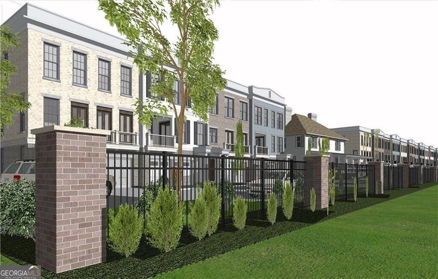 NOW SELLING... The best luxury deal and location in Alpharetta! Over 40% already pre-sold. Seize this rare opportunity to own in an exclusive, luxury, 16-townhome enclave overlooking peaceful Wills Park and nestled beside the beautifully restored historic Earl Wood House (circa 1919.) Perfectly located connected to Wills Park, and just a mile from bustling downtown Alpharetta , enjoy luxury living at its best including 4-bedroom, 3.5-bathroom plans with must-have features including elevator shaft, exceptionally large great room with stylish fireplace, multiple balconies overlooking the park, and a gourmet kitchen featuring Bosch appliances, oversized, waterfall-edge island seating five, and adjacent dining room. Upper level includes grand owner's suite with a generous-sized bedroom, spacious park-side balcony, spa-style bathroom with his and her vanity, modern wet room with shower and soaking tub, and a large walk-in closet. Two well-appointed secondary bedrooms, bathroom and a large laundry room are also located on the upper level. The entry level includes a guest bedroom with patio, bonus room-ideal for private office-full bathroom, two-car garage with storage closet, and mudroom. Best of all, with Wills Park as your backyard, you can stroll, bike, swim, play tennis or take in an equestrian event -right out your back door. Act now and take your pick of the finest units available at beautiful Wills Overlook!