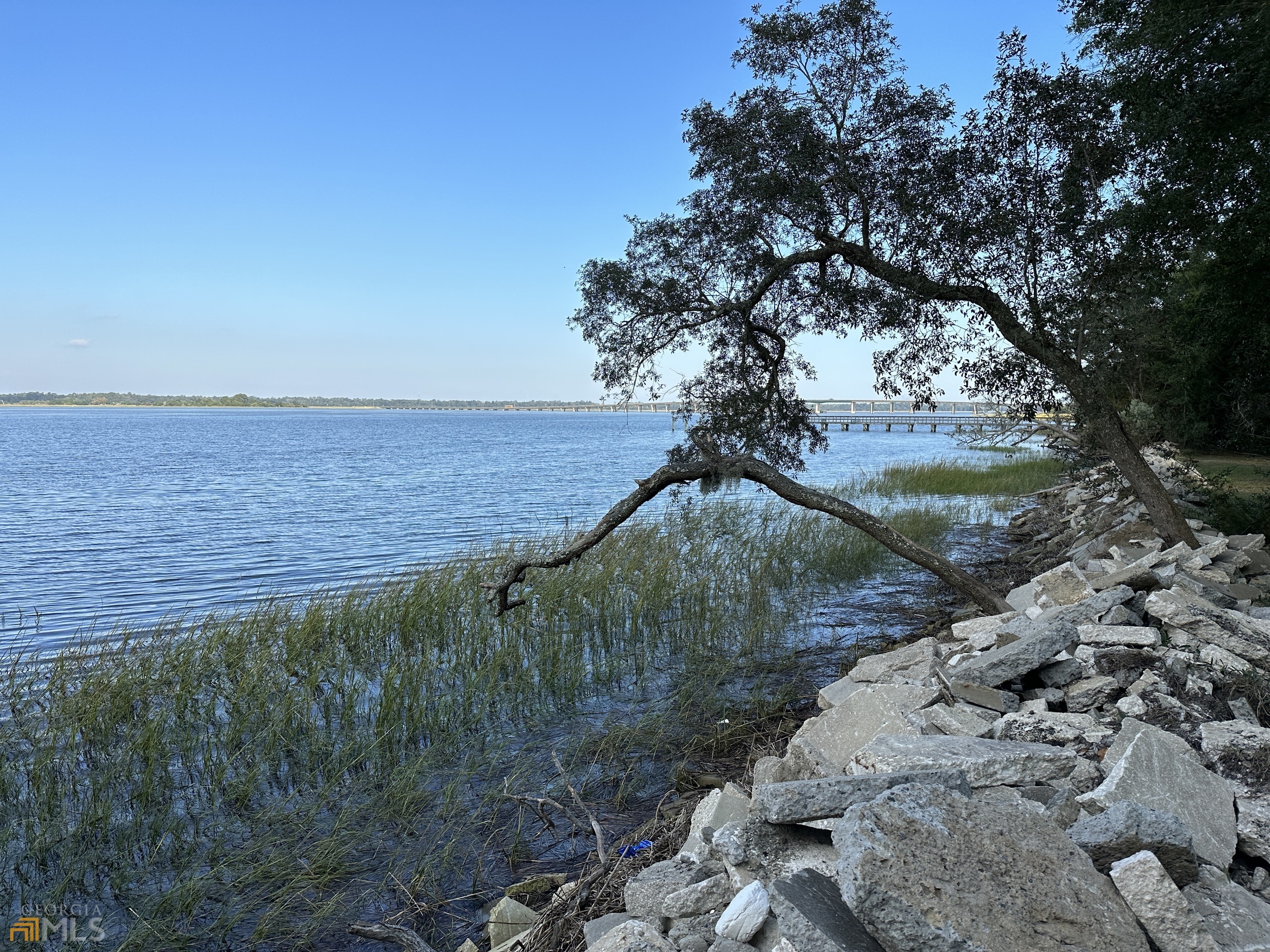 Nice Deepwater lot On Turtle River. Good High ground adjoins the deepwater. No need for a long dock. The live oaks make this a good spot to build that dream home. Very rare deepwater lot with plenty of depth for a large boat. Just 10 minutes from St Simons Island sound.