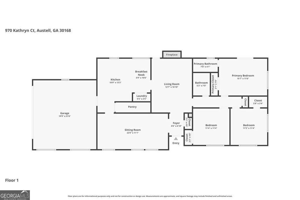 Photo of 970 Kathryn Court, Austell, GA 30168 (MLS # 10804733)