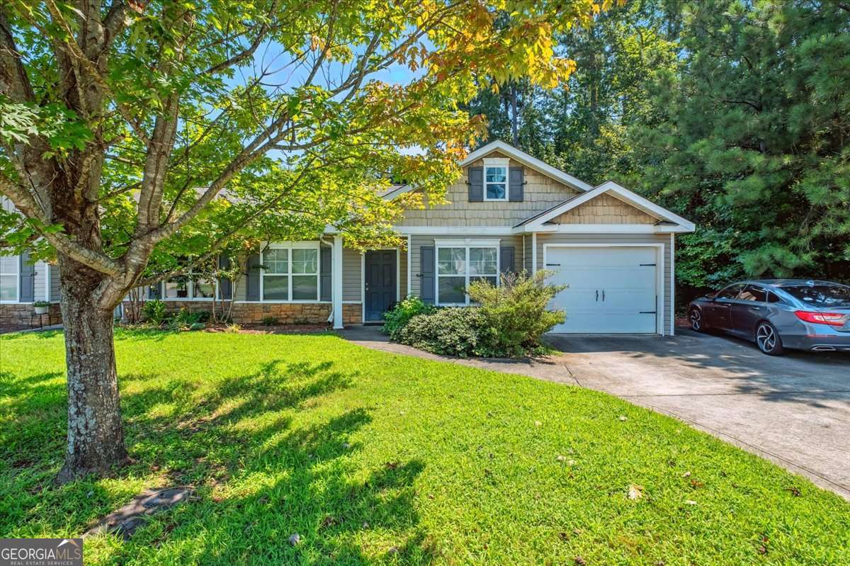 Situated in the highly sought-after West End Elementary, Rome Middle, and Rome High School districts, this 3 bedroom, 2 bath condo offers both comfort and convenience. The home features a landscaped yard, garage, and driveway parking, making it as practical as it is welcoming. Inside, the kitchen boasts cabinets that remain in excellent condition, and the HVAC system was newly installed in 2023. This property has been a steady rental, currently leased at $990 per month. Impressively, it has had no vacancy since 2016, and the tenant's balance is fully current with no past-due rent. For investors, this long history of reliable tenancy makes it a turn-key opportunity with dependable income in place. Interior pictures are from 2016 before tenant moved in. While the walls and carpet show normal wear consistent with their last update in 2016, they offer a chance for simple cosmetic upgrades or a new owner's personal touch. Overall, this condo combines a prime location, strong rental history, and practical features-making it a great choice for both investors and future homeowners. While information is believed to be accurate, it is not guaranteed. Buyers should perform their own due diligence.