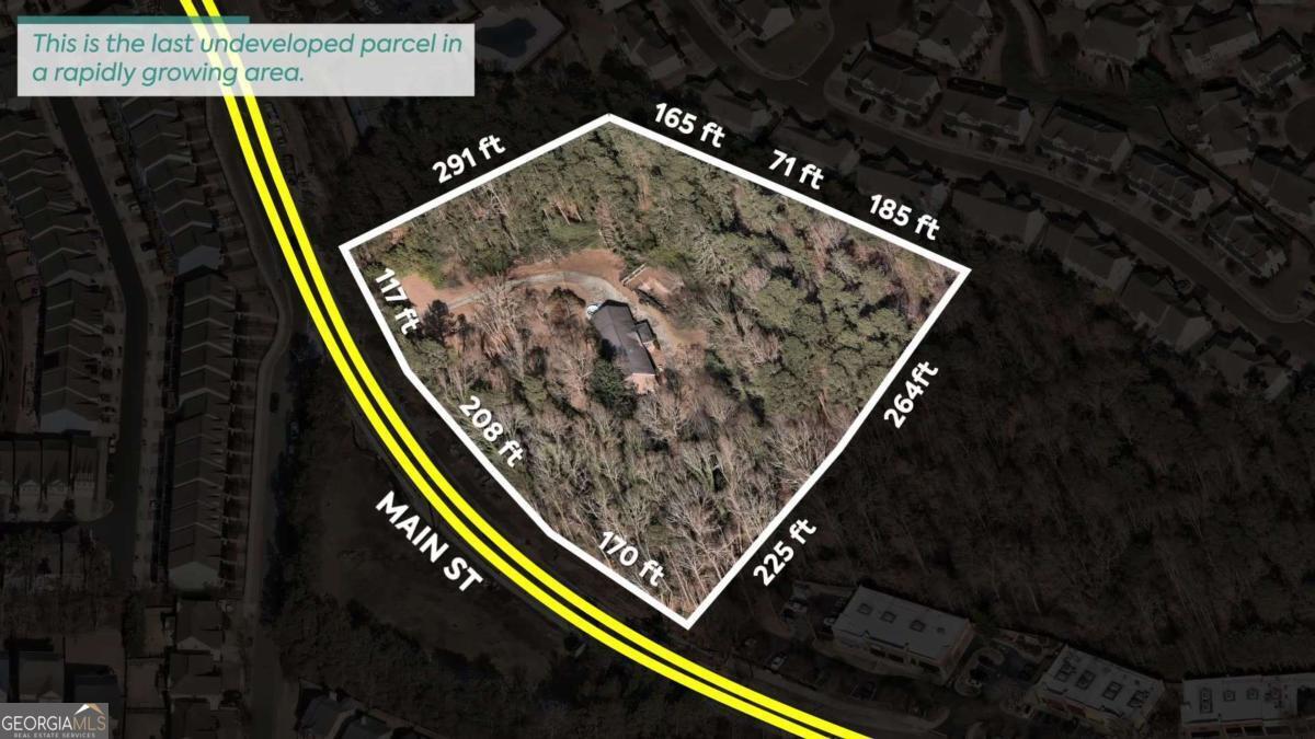 Offered for the first time, this rare undeveloped tract along the highly sought-after Woodstock/Holly Springs corridor. Ideally positioned just minutes from I-575 and Wellstar Towne Lake Medical Center, this property offers outstanding visibility, access, and potential for commercial, mixed-use, or multi-family development. Surrounded by established retail, grocery, and medical services, the location is perfectly suited for new growth. Woodstock and Holly Springs remain two of Georgia's fastest-growing cities, with Woodstock's population exceeding 36,000 and Holly Springs nearing 18,000. Both cities continue to experience rapid residential and economic expansion with strong household incomes and infrastructure investment, driving demand for housing, retail, and professional spaces. This parcel is one of the few remaining undeveloped properties in the area, offering excellent frontage and accessibility. Utilities are nearby, and the seller is open to offers contingent upon rezoning-creating flexibility for developers seeking to align land use with their vision. An exceptional opportunity to establish a signature project in one of Cherokee County's most active and thriving markets.
