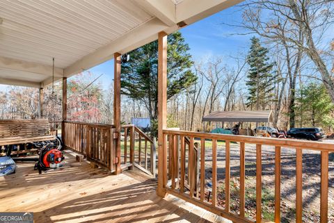 A home in Clarkesville