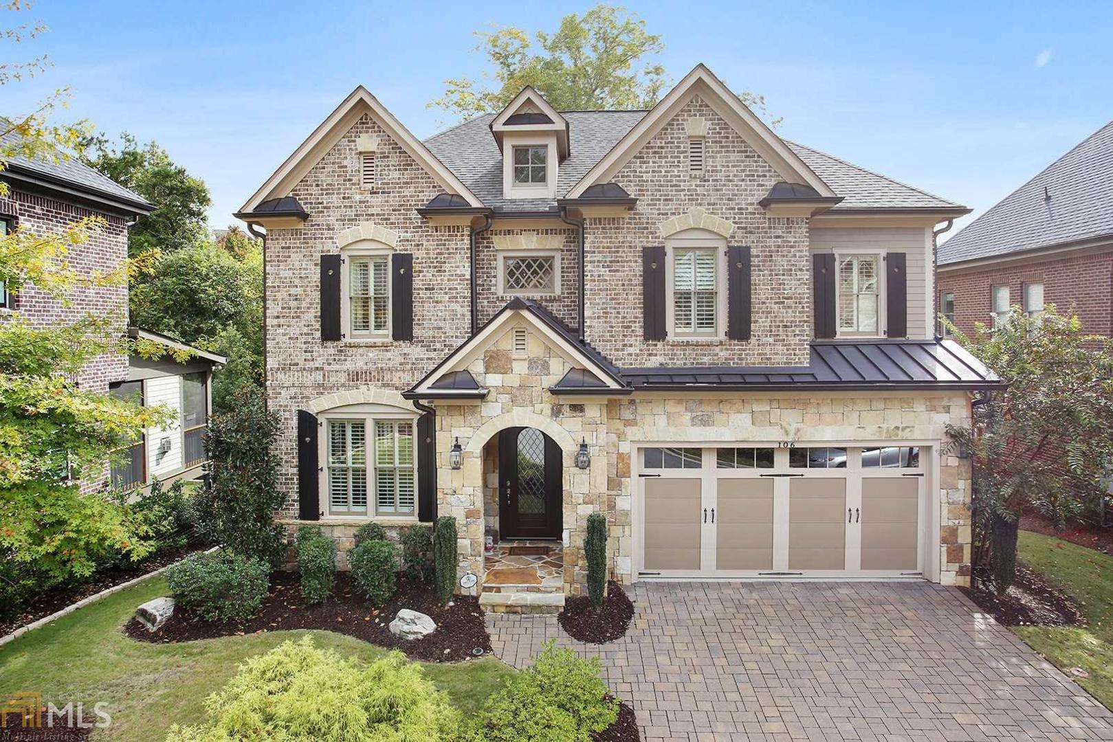 WOW, don't miss this City of Decatur Stunner! Immaculate Newer Construction w/ custom upgrades throughout & no detail spared. Entertainer's Dream Home incl a Chef's Kitchen w/ top of the line WOLF & Sub-Zero appliances. Butler Pantry w fridge drawers & ice maker connects to grand dining room, perfect to host the whole family. Coffered Family Rm w speakers & fireplace. Back Deck has grilling station & screen porch w/ fireplace & speakers. Main level has guest bedroom that makes a great office w custom built-in's. Mud Room leads to garage w/ addtl storage & car charging.