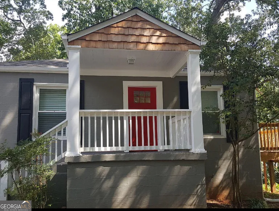 Welcome to this delightful 2-bedroom, 1-bathroom home, perfectly situated in the vibrant heart of East Point! This cozy gem boasts a spacious living and dining area, ideal for entertaining or relaxing after a long day. Enjoy outdoor living with not one but two decks - a side deck perfect for morning coffee and a larger back deck for evening gatherings or private relaxation. Convenience is key, with this home located within walking distance of the Lee Street MARTA station and Tyler Perry Studios, making commuting a breeze. Don't miss this opportunity to own a piece of East Point charm with unbeatable access to local amenities and transportation.