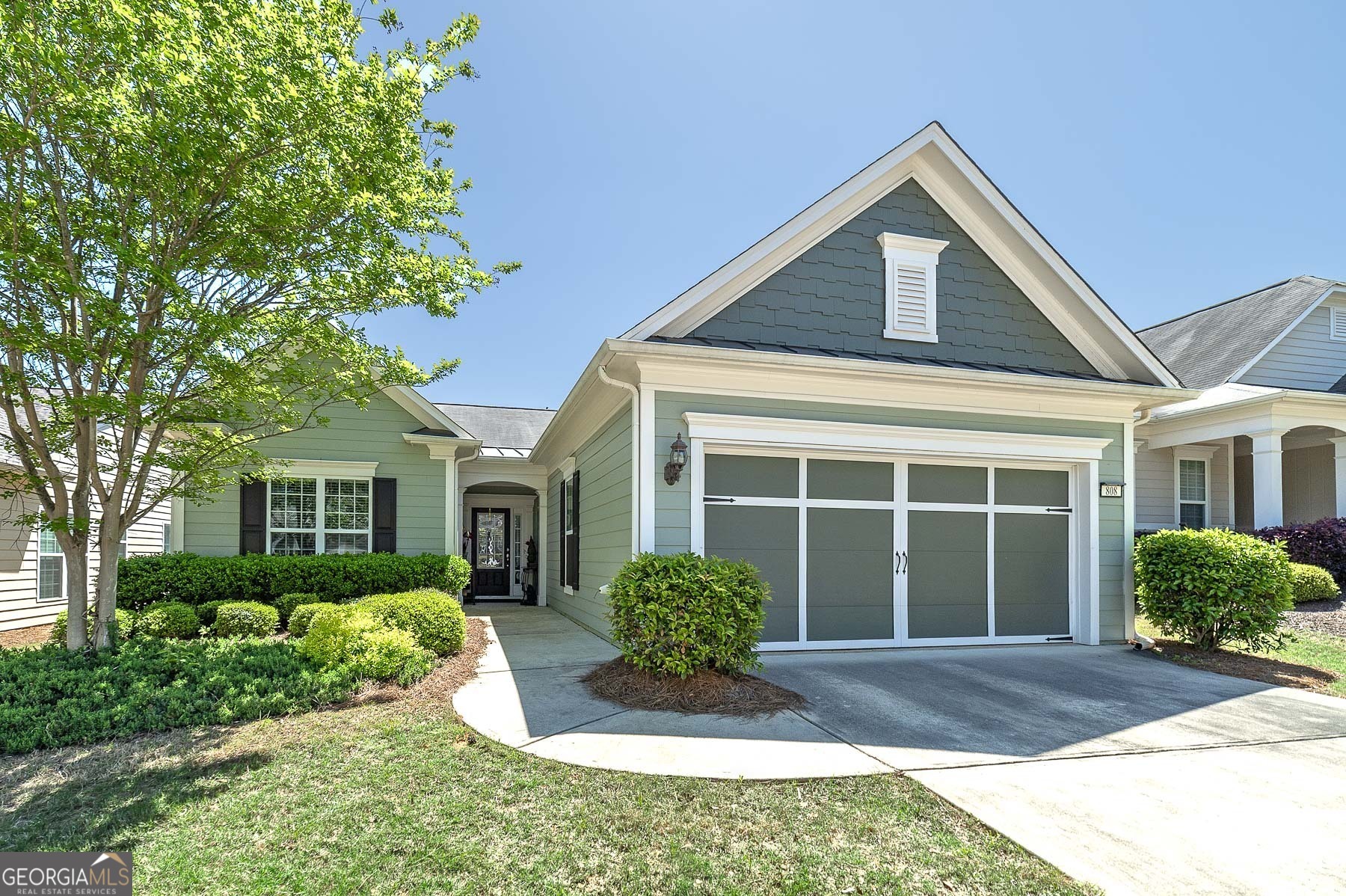 Welcome to this lovely home in the highly sought after Sun City Peachtree 55+ Active adult Del Webb Golf Course community located in one of the most desired PODS in the Complex. The Copper Ridge Plan is situated on a beautiful cul-de-sac Lot with a private backyard. The entire interior of the home was just painted & has a very open floorplan which features 2 Bedrooms, 2 full Baths, an Office, Sunroom, Family Room and Dining Room area. The Kitchen is unbelievable with beautiful custom cabinets and new stainless steel appliances. The eat-at bar opens into the Family room and Sunroom. You couldn't ask for a better floorplan to entertain with Family and Friends. All appliances including the refrigerator and almost new washer and dryer remain with the property. Other amenities include hardwood floors, a fireplace, tile floors and a walkup attic - ideal for storage. This home has been well taken care of and the best part is that the HOA takes care of the landscaping i.e. the lawn and yard maintenance. What more can you ask for?