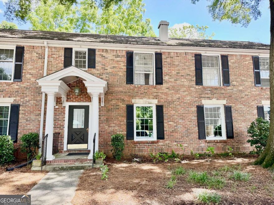 PRIME LOCATION in the heart of Sandy Springs!  Incredible opportunity to own this fully remodeled all-brick, ground-level 3-bedroom, 2-bath condo with updated finishes throughout.    Tucked away in a quiet, wooded area at the back of the community with no road noise, this unit offers peace and privacy while being just minutes from everything. Renovations include modern upgrades to the kitchen, bathrooms, floors, and paint - plus several main windows have been updated, adding natural light and improved energy efficiency.    The layout is spacious with a large living room, separate dining area, and a sunroom perfect for a home office. All three bedrooms are generously sized. The hallway bathroom is roomy, and the primary suite includes a private full bath and a walk-in closet.    The HVAC system is brand new, and since exterior maintenance is handled by the HOA, this is truly a low-maintenance lifestyle.    Fully renovated, move-in ready, and ideal for immediate occupancy.     Note: Rental restrictions apply within the community.    Neighborhood amenities include swimming pool, tennis courts, and playground, and you're just minutes from dining, shopping, GA-400, I-285, Roswell, East Cobb, and Perimeter Mall.