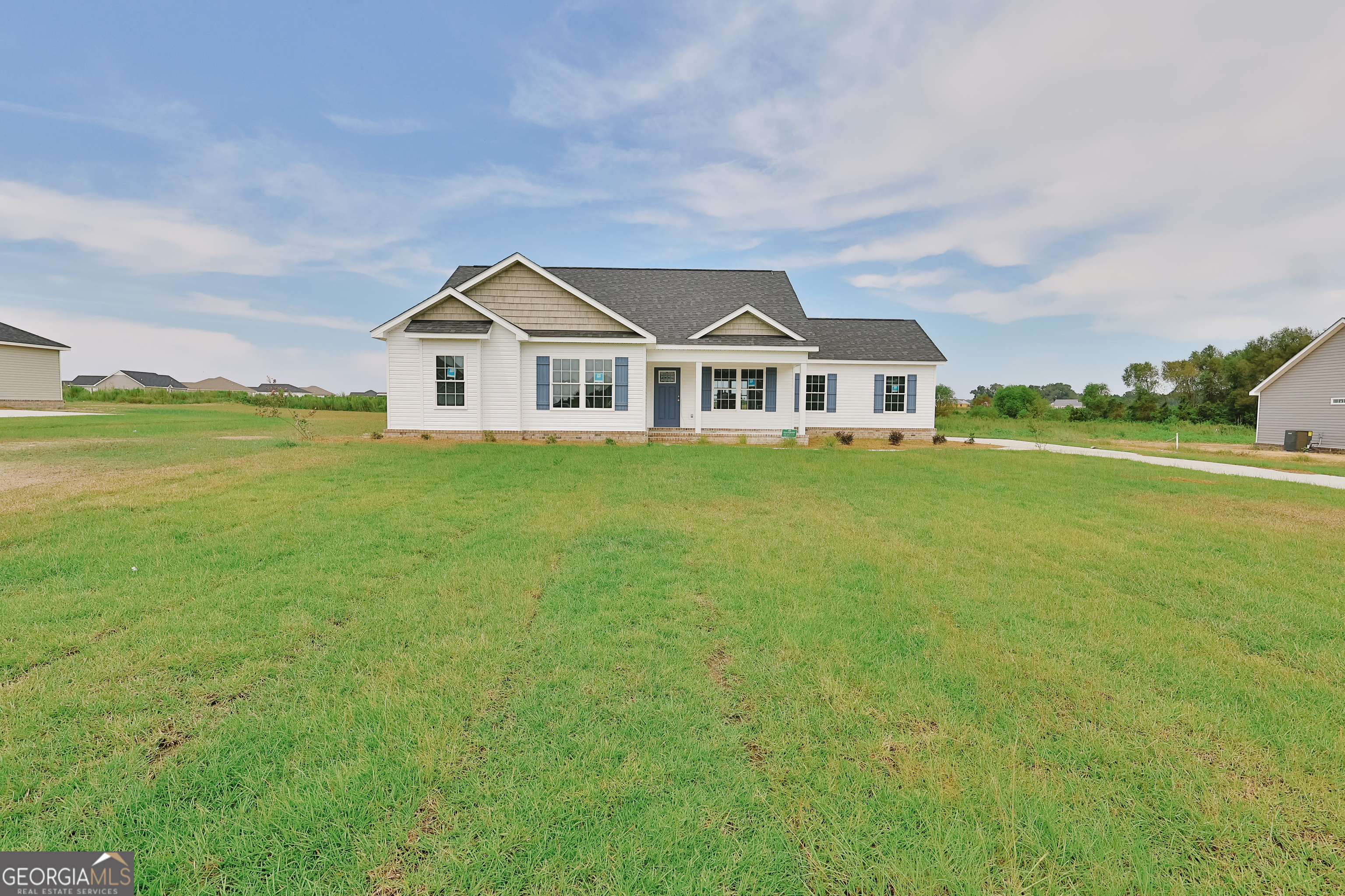 This brand-new home offers a wealth of modern features and an ideal location! It includes four bedrooms, two bathrooms, custom cabinets, stainless steel appliances, and walk-in closets. Just a ten-minute drive from Publix, shopping, and dining, and only ten minutes from Georgia Southern University, its perfect for both academics and professionals. Enjoy the best of both worlds-tranquility and convenience. Dont miss out on this amazing opportunity to make it yours! A $450 mailbox fee is due at closing.