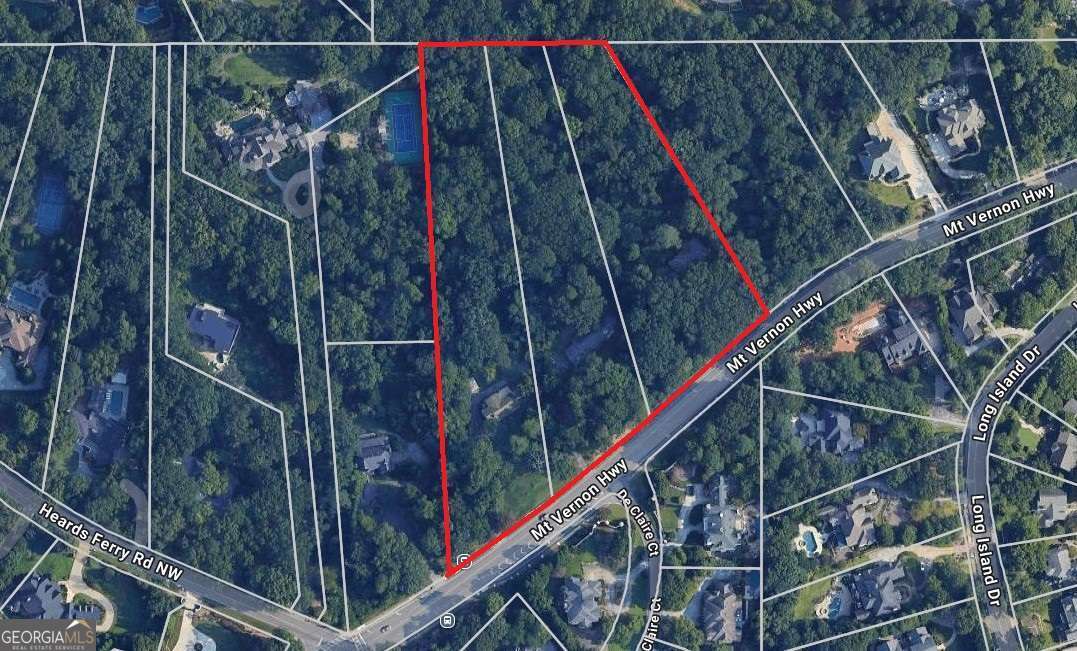 APPROXIMATELY 6.4 ACRES OF ABSOLUTELY BEAUTIFUL RESIDENTIAL LAND IN THE HEARDS FERRY / MOUNT VERNON HIGHWAY CORRIDOR WALKING DISTANCE FROM SANDY SPRINGS' CITY SPRINGS. THIS IS A THREE LOT ASSEMBLAGE (251 / 261 / 277 MOUNT VERNON HIGHWAY) WITH APPROXIMATELY 650 FEET OF FRONTAGE ON MOUNT VERNON HIGHWAY. PROPERTIES ARE CURRENTLY ZONED RE-2 & LOCATED IN THE HEARDS FERRY ELEMENTARY / RIVERWOOD HIGH SCHOOL DISTRICTS. BUILD THAT DREAM ESTATE HOME, THREE NEW HOUSES OR POTENTIALLY REZONE FOR MORE LOTS. AERIAL MAP, TOPO MAP & TAX PLAT AVAILABLE.